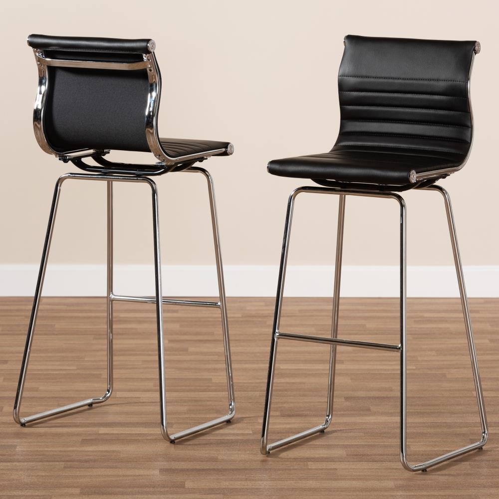 Baxton Studio 150-2PC-9122-LW stools - View #4