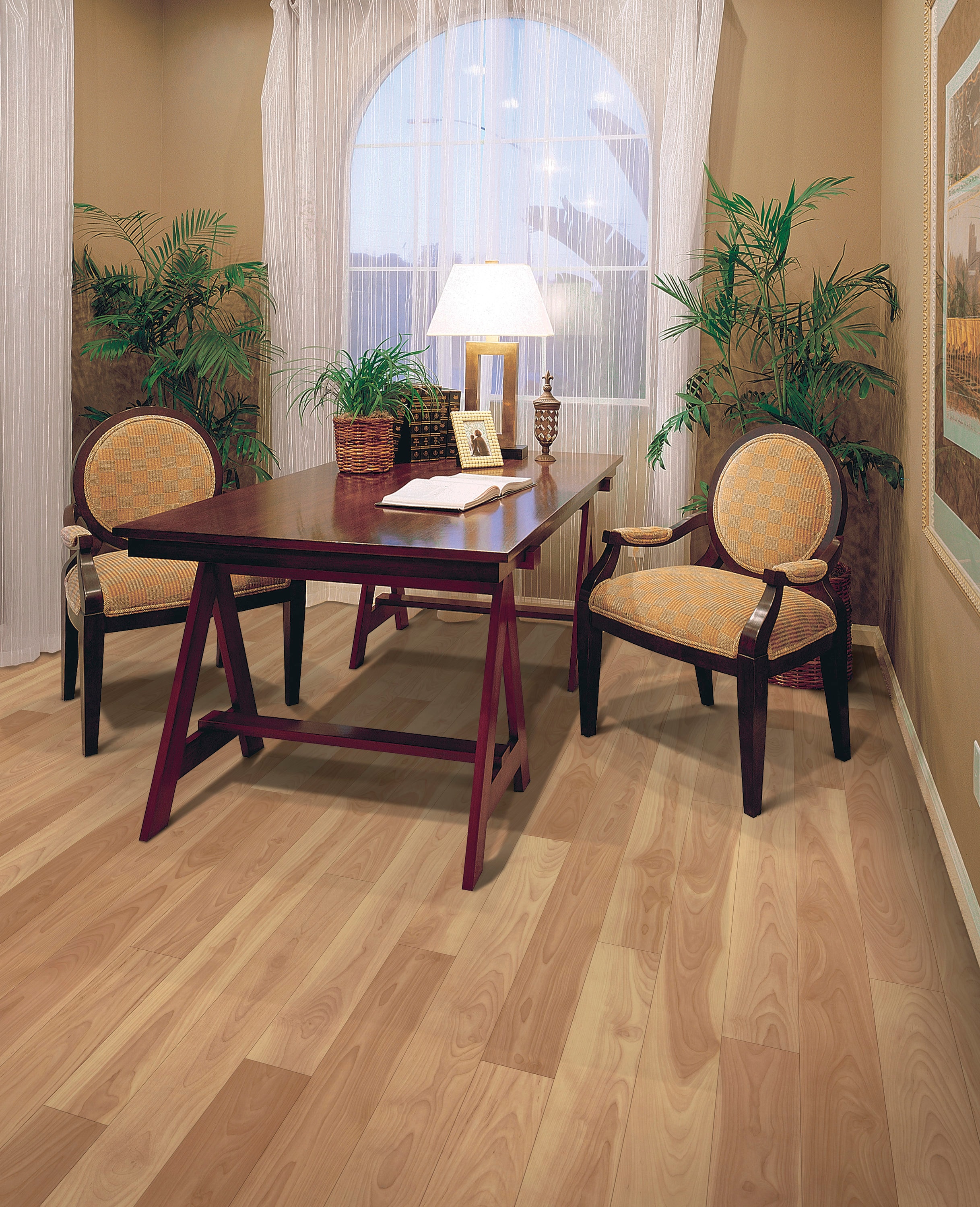 Style Selections Natural Birch Wood Plank Laminate Flooring At Lowes Com