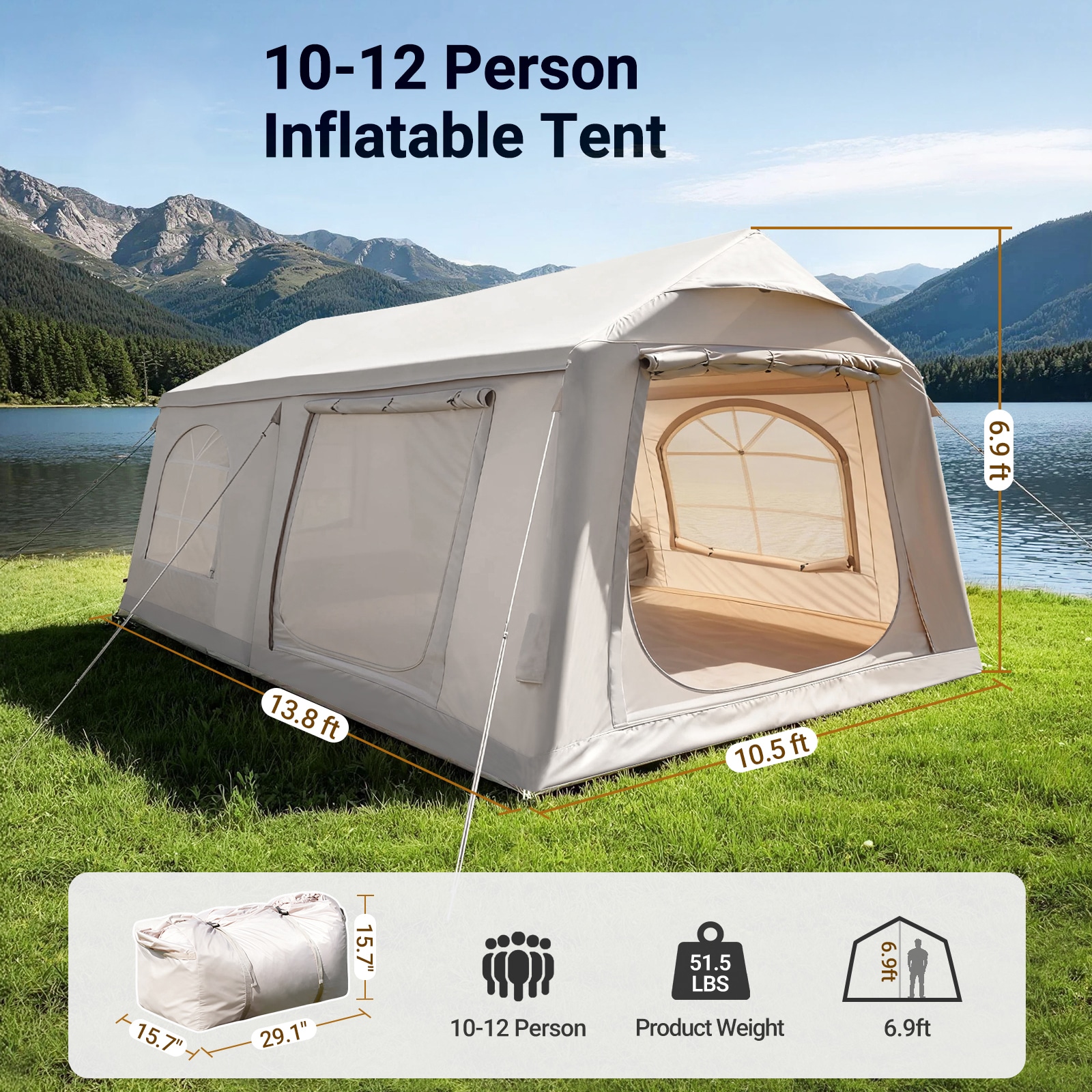 DOCRED P2C10-10KK-A1-LS2 tents - View #5