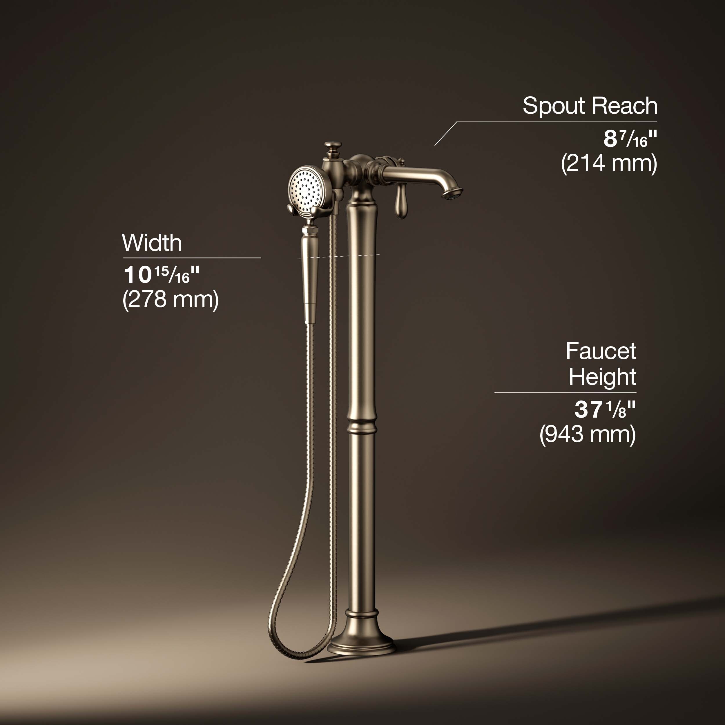 KOHLER K-T72790-9M-BV Roman-Tub-Faucets - View #3