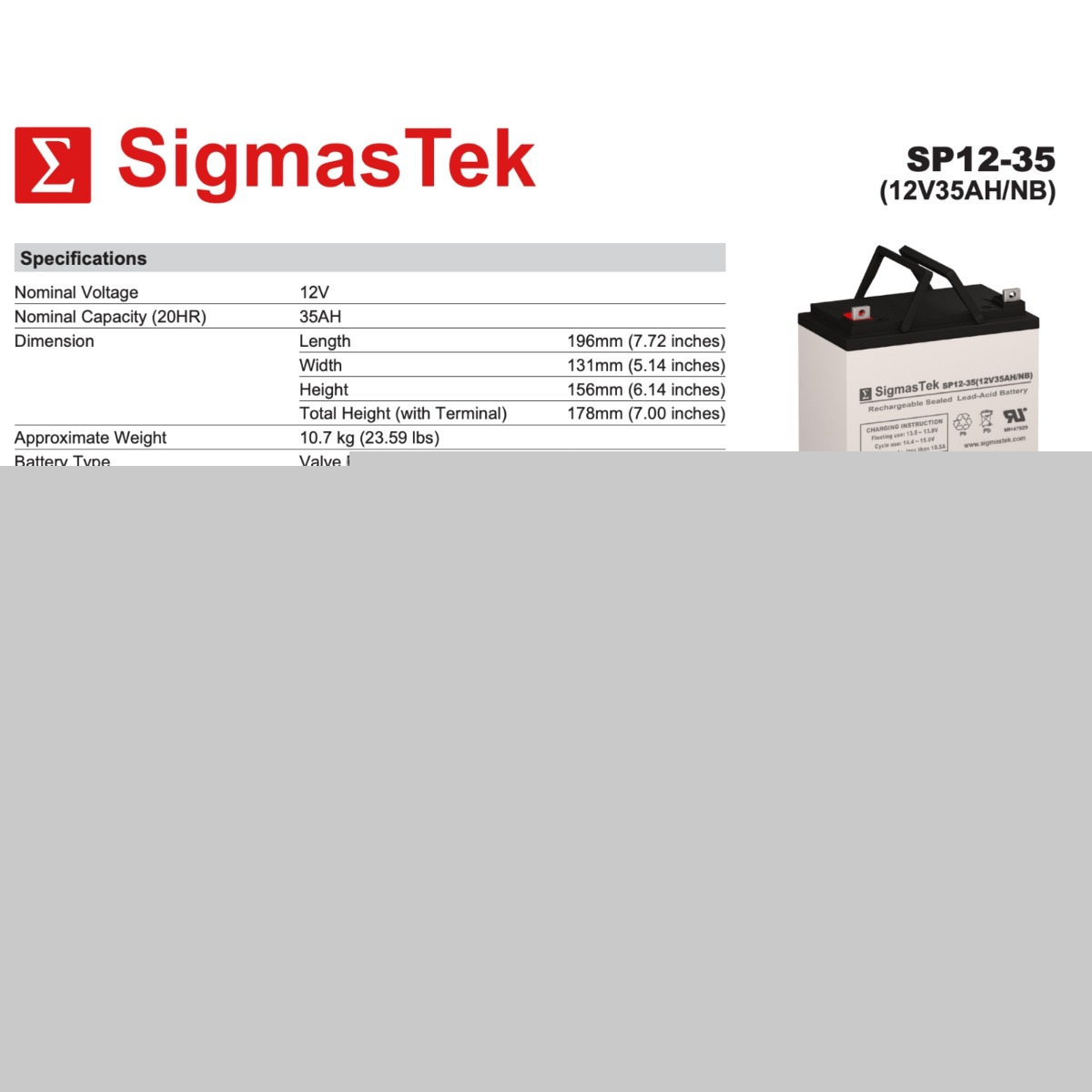 SigmasTek 652029293118 Device-Replacement-Batteries - View #3