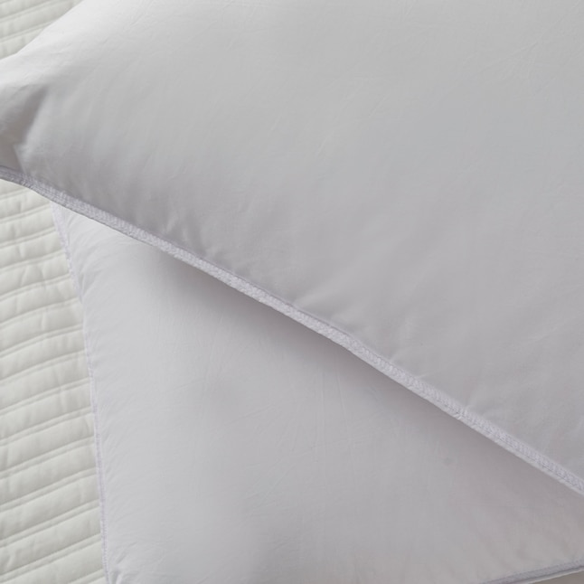 Scott Living White Solid Twin Comforter (Cotton with Down Fill) at ...