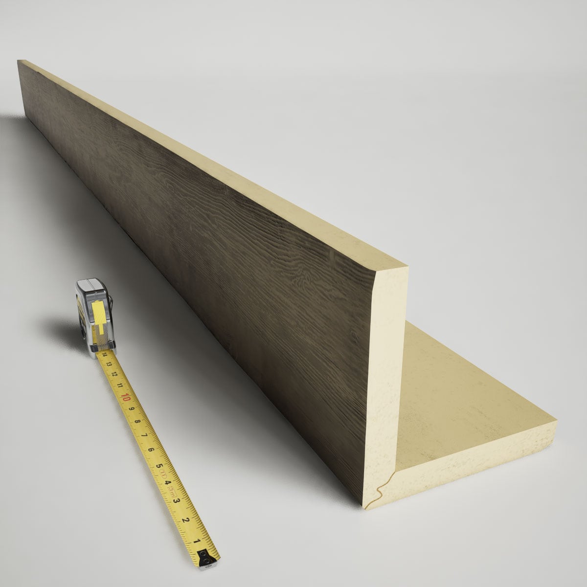 Ekena Millwork BMRS2C0080X120X120AL Faux-Beams - View #6