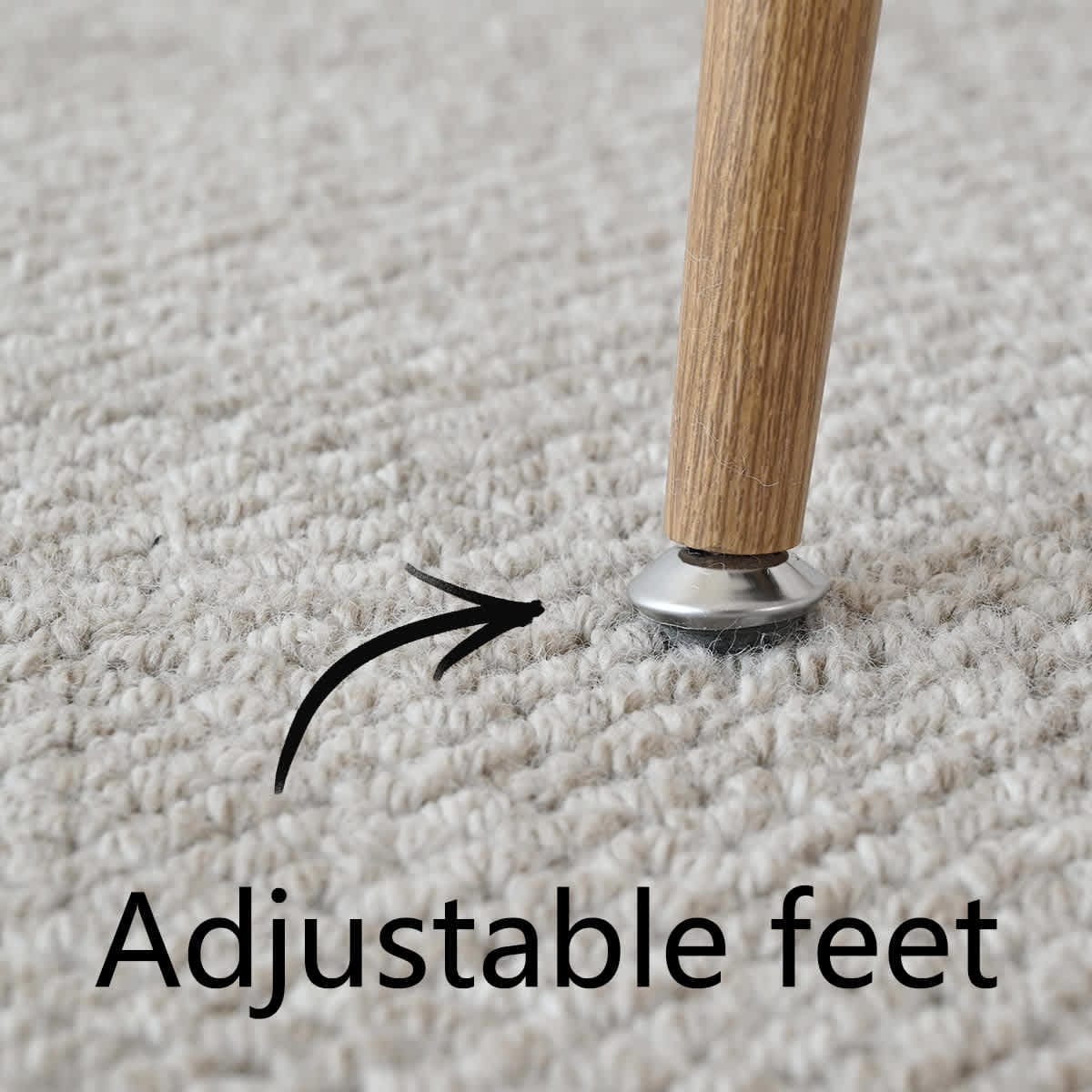 Maison Boucle NICE-MB-ARM-BEIGE stools - View #7