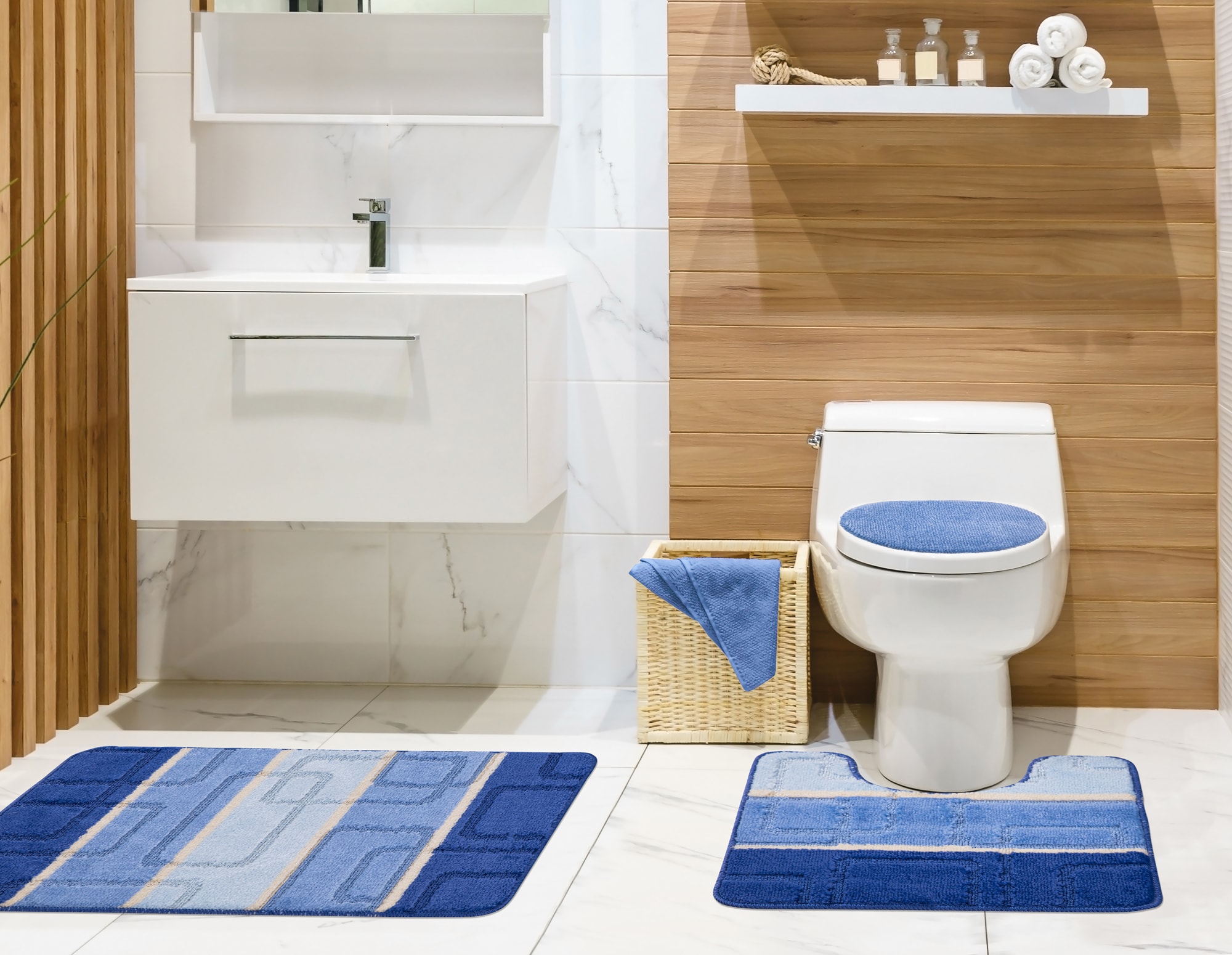 Ottomanson LAY5026-3PCS Bath-Rugs - View #5