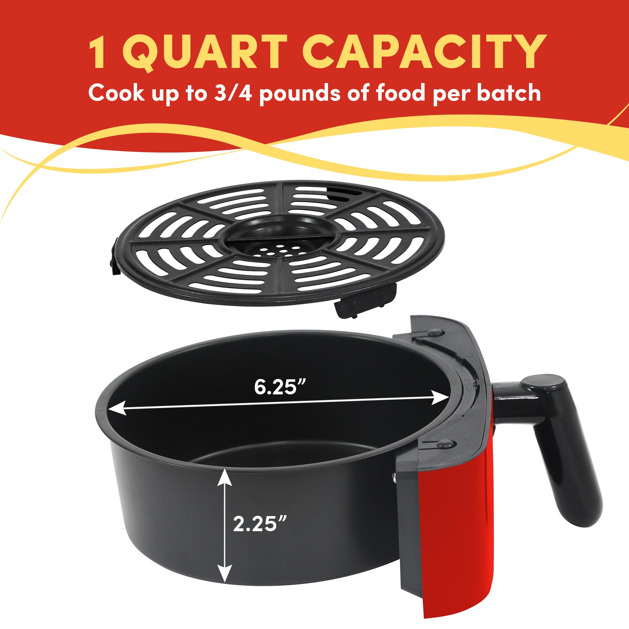 Buy Elite Gourmet® 6-Quart Air Fryer at S&S Worldwide