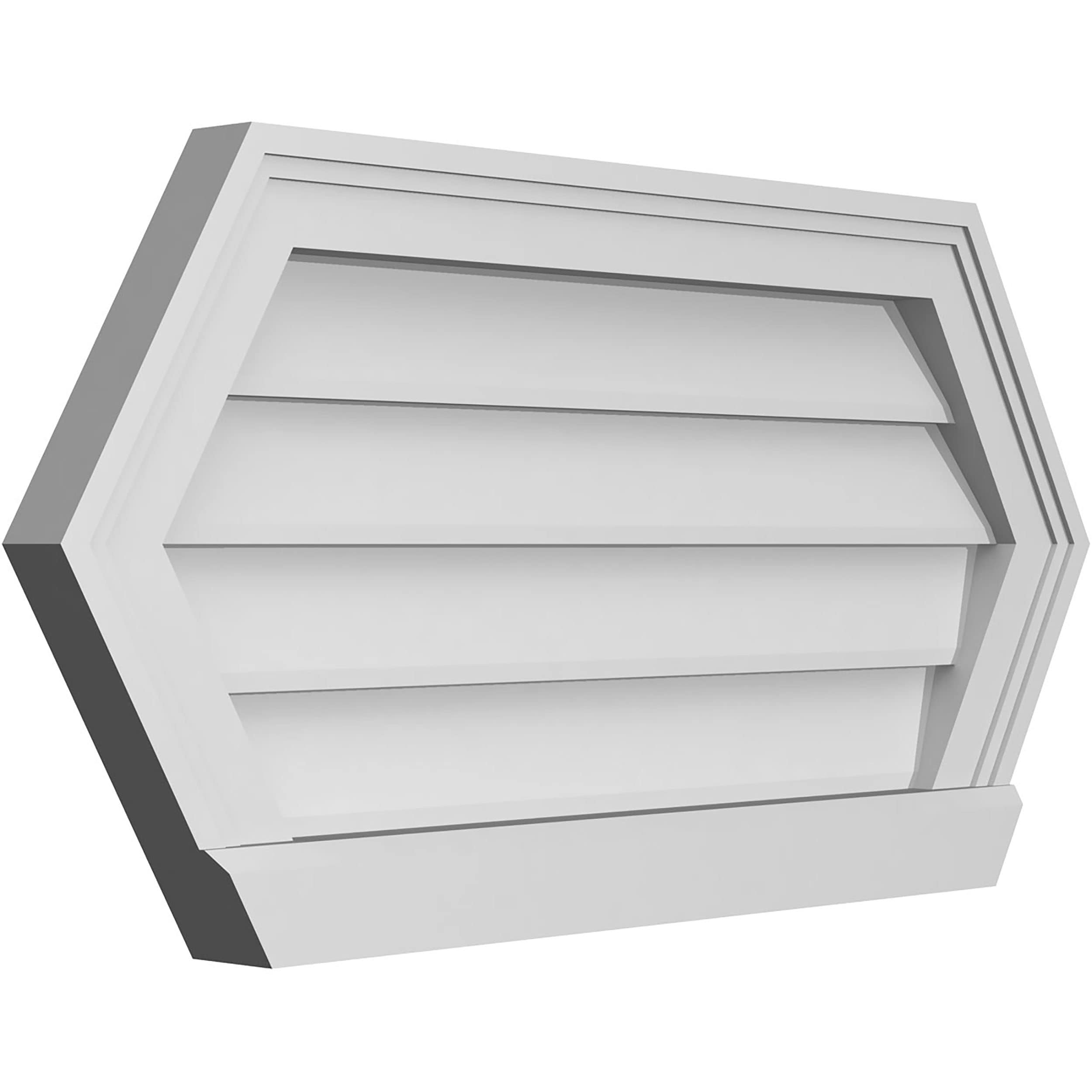 Ekena Millwork GVPHP28X1403SN Gable-Vents - View #2