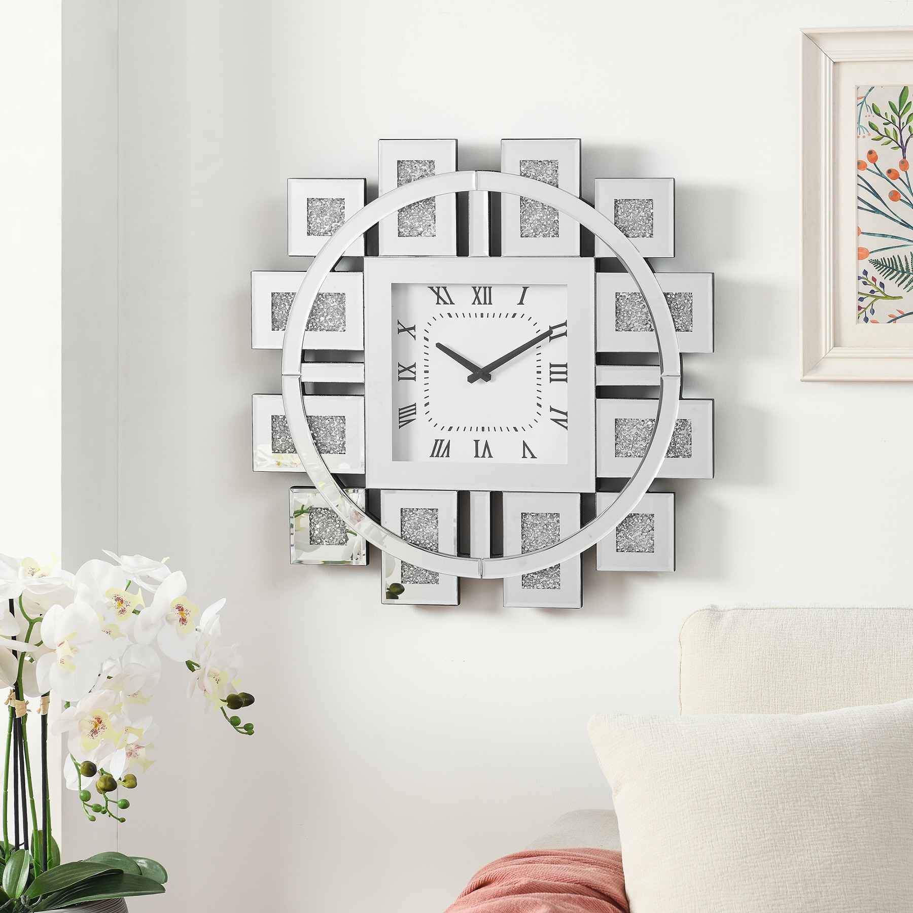 SINOFURN SYC300009WT Indoor-Outdoor-Clocks - View #2