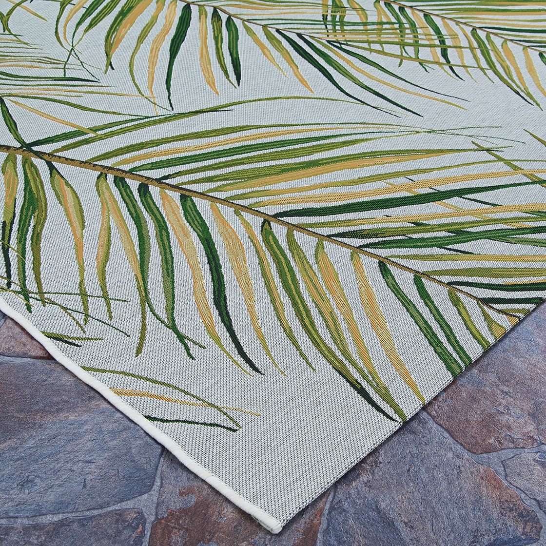 Couristan Dolce 2 x 4 (ft) Flatweave Frost Rectangular Indoor/Outdoor ...
