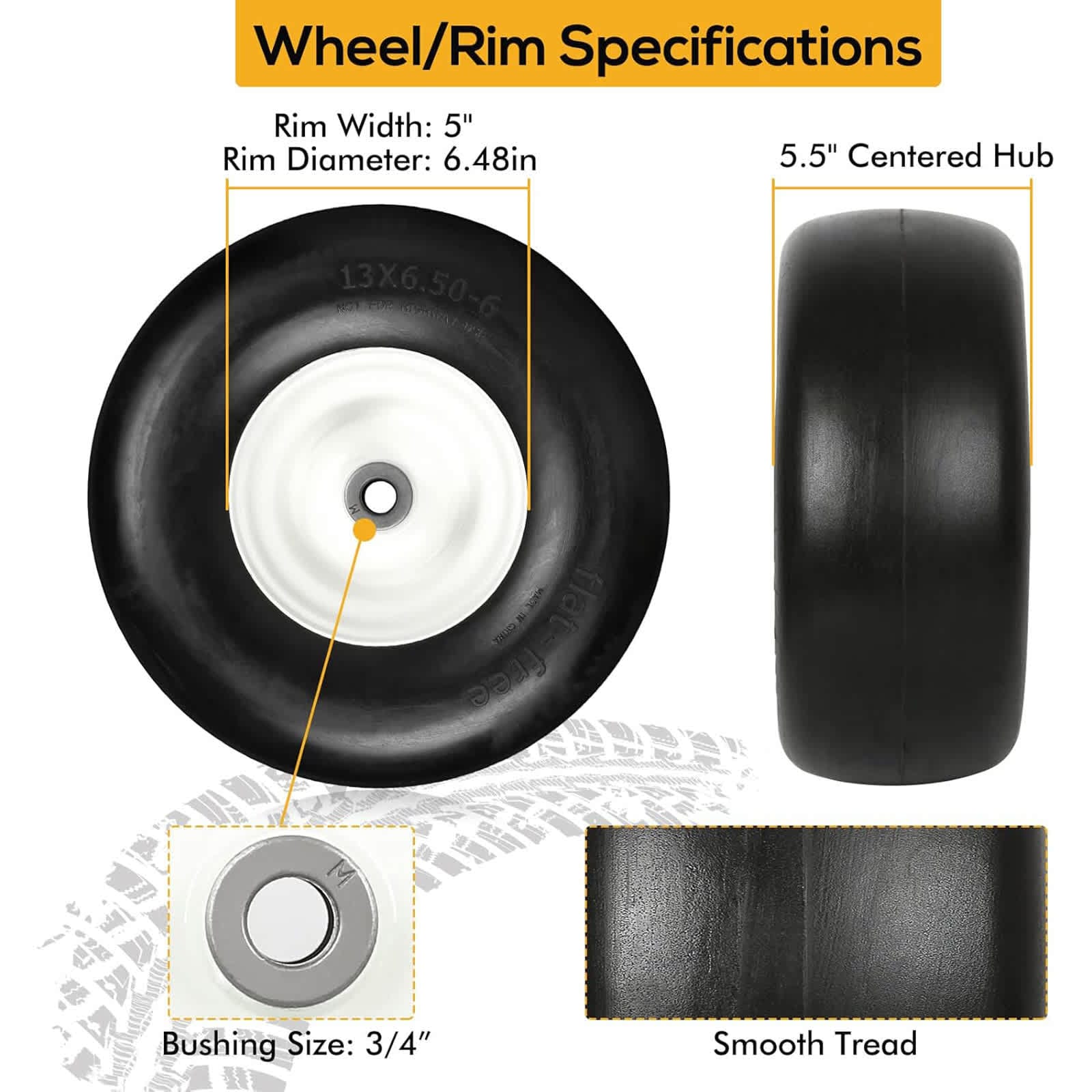 WEIZE TEE-0884 Ope-Wheels-And-Tires - View #6