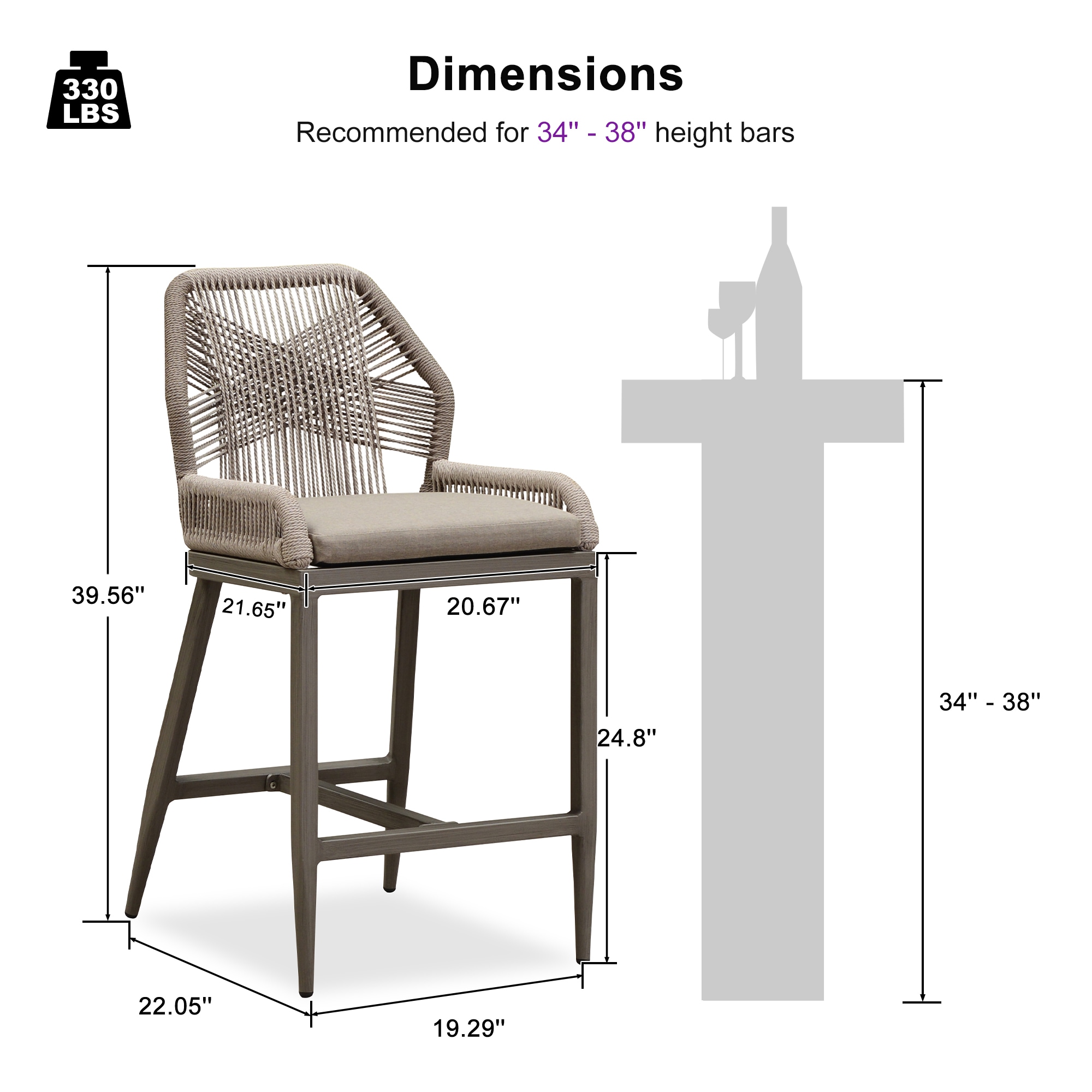 PURPLE LEAF LS06-BC02-ATW-LG-1 stools - View #9