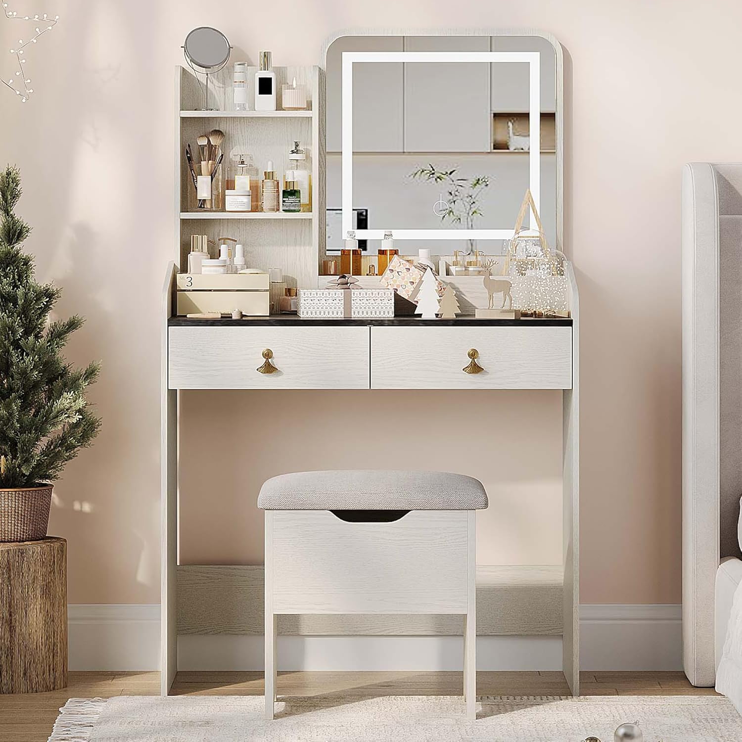 Qeetex DHZ-PHO-33N7X6E8 Bedroom-Vanities - View #8