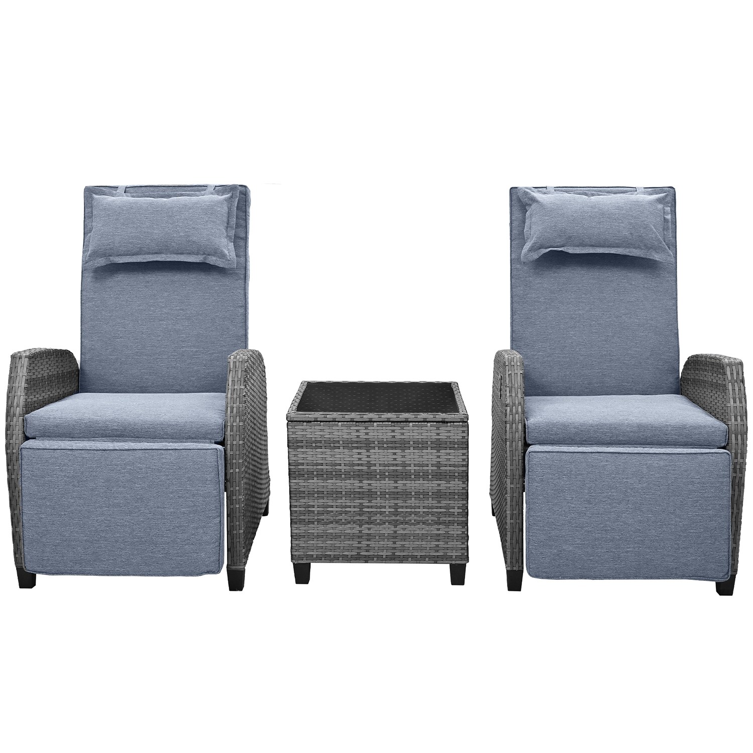 SINOFURN SYA020334GY Patio-Chairs - View #9