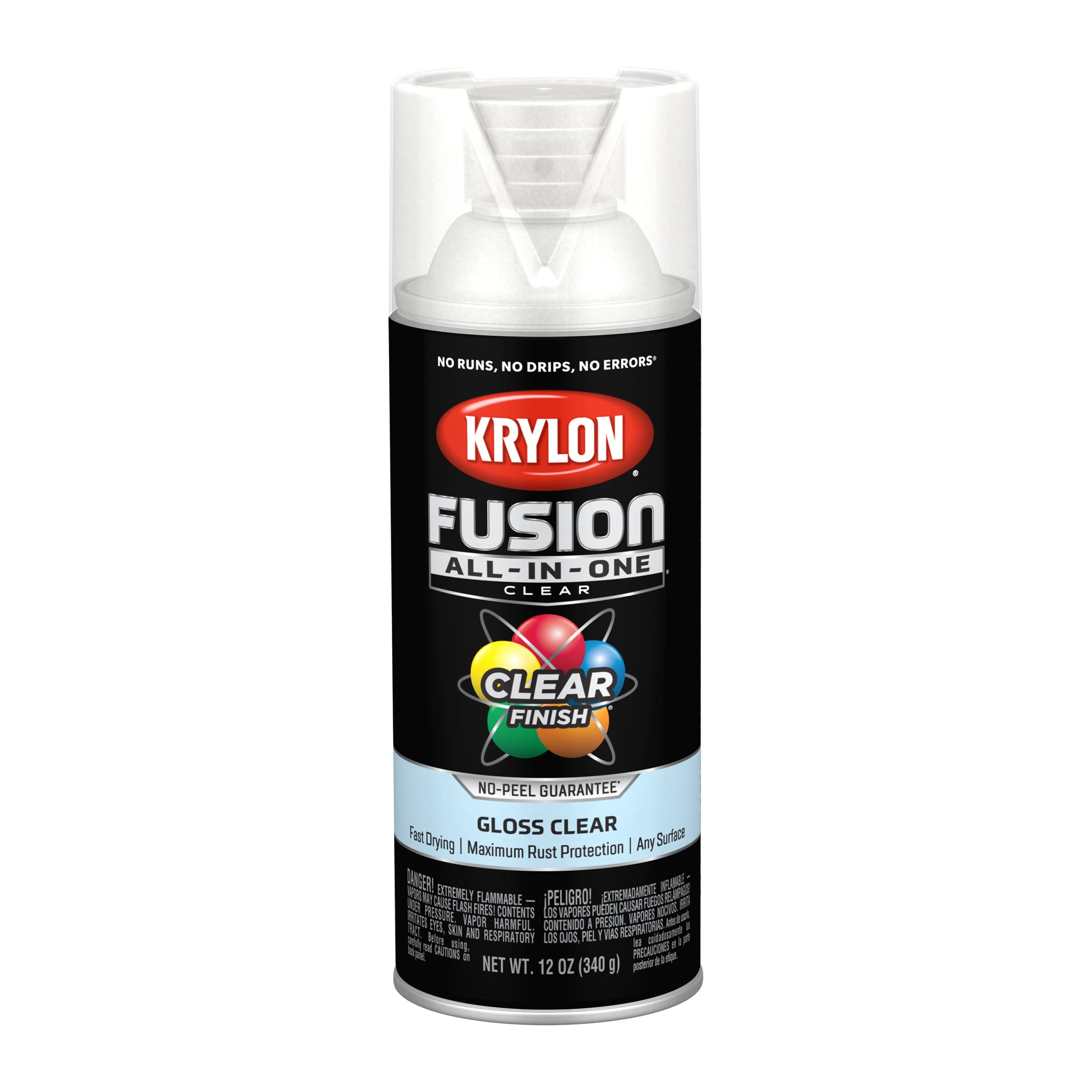 (2) Krylon Fusion For Plastic Spray Paint Gloss Fairy Tale Pink 12 oz store Each #2331