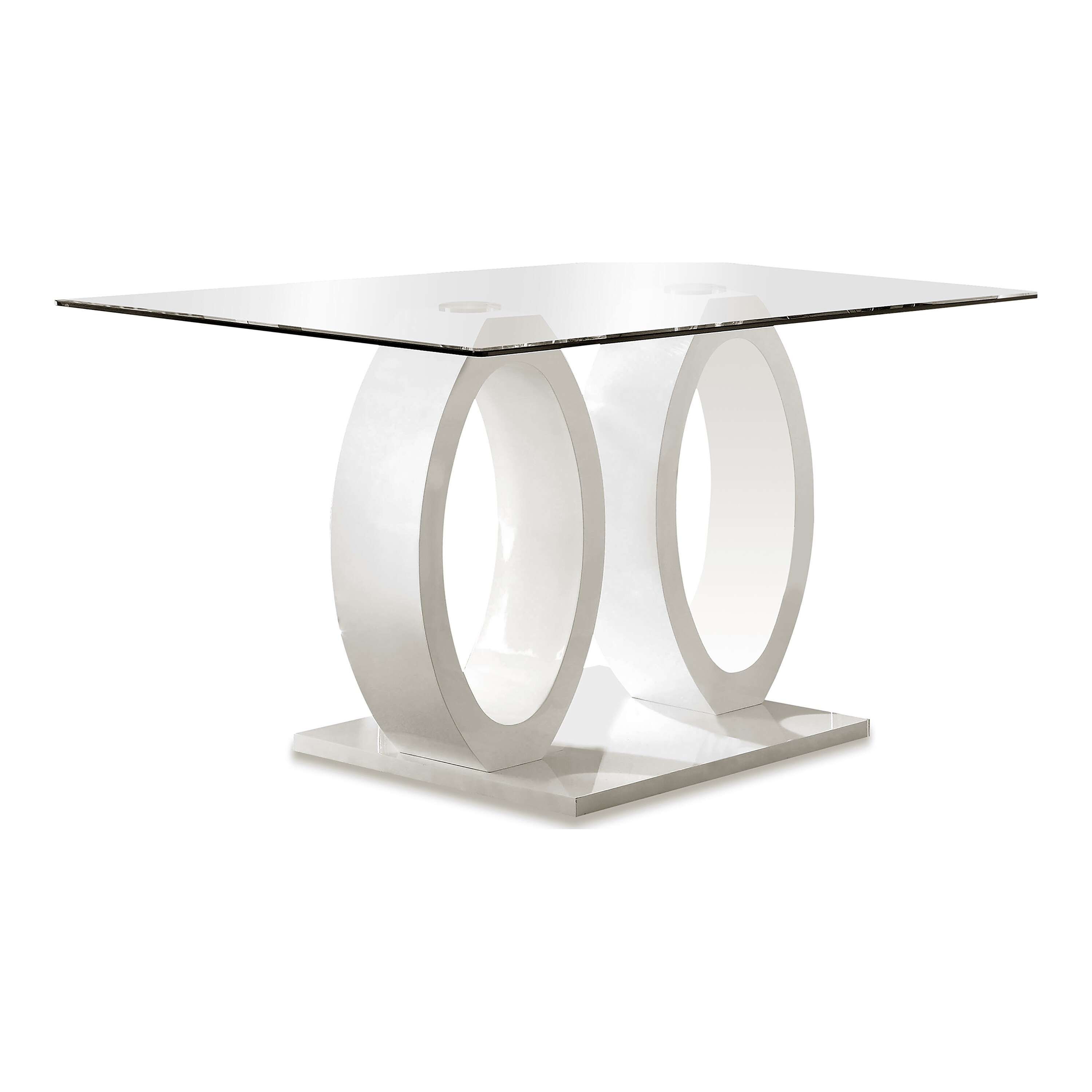 Furniture of America IDF-3825WH-T Dining-Tables - View #2