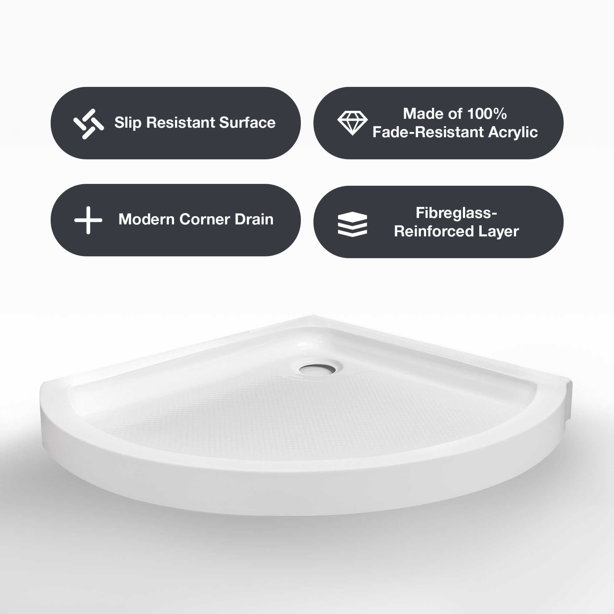 OVE Decors 15SKC-BREE38-BLK Alcove-Shower-Kit - View #10