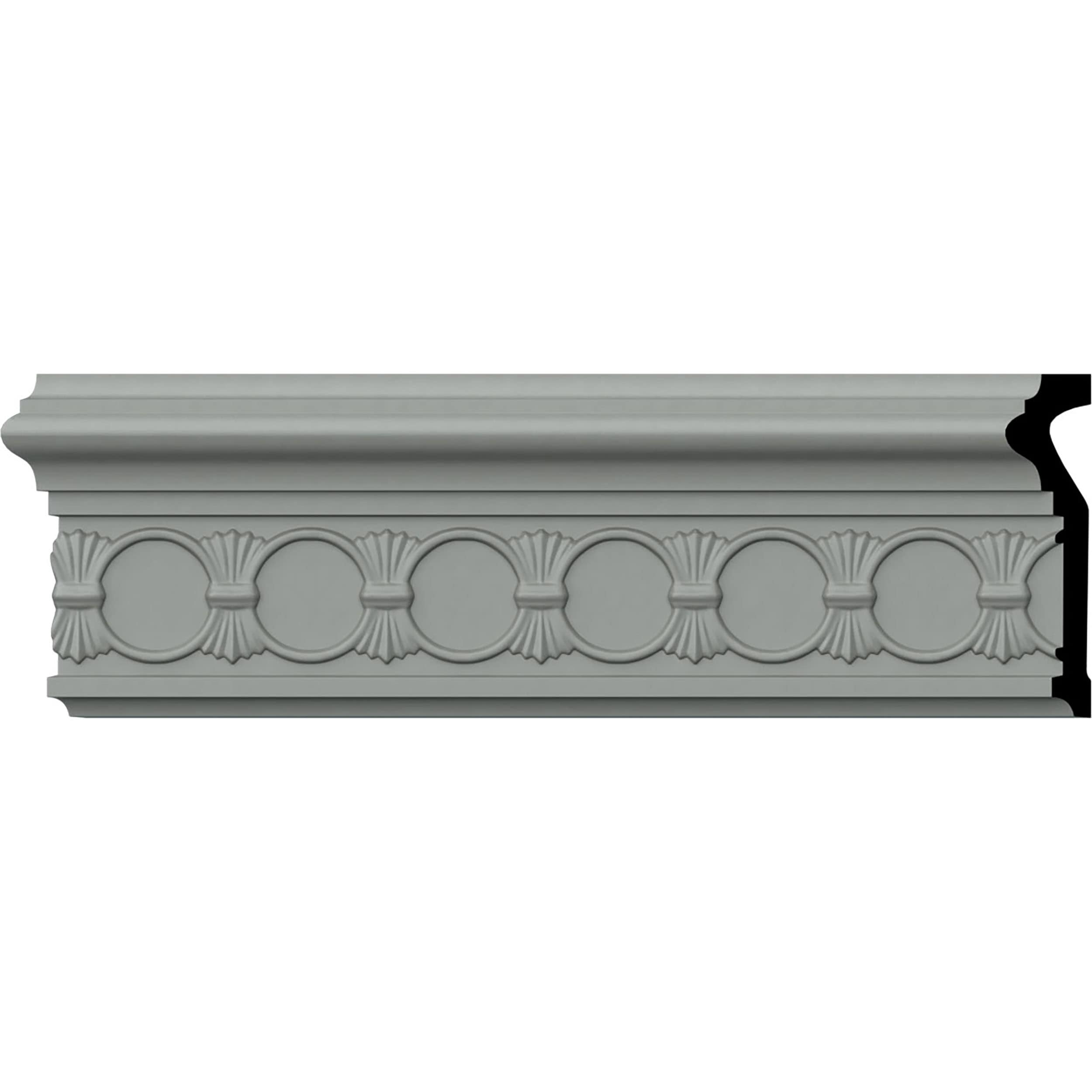 Hera 4.5'' H x 96.13'' W x 1.125'' D Urethane Chair Rail