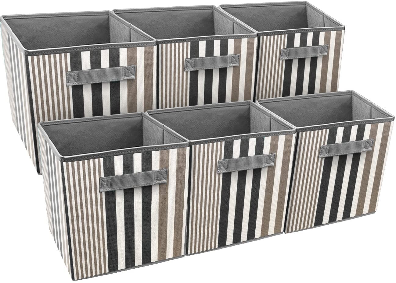 SORBUS STRG-BIN-BLKLN-6PK Bins-Baskets - View #6