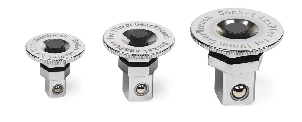 KD Tools 3 piece Metric Gear Wrench Drive Adapter Set