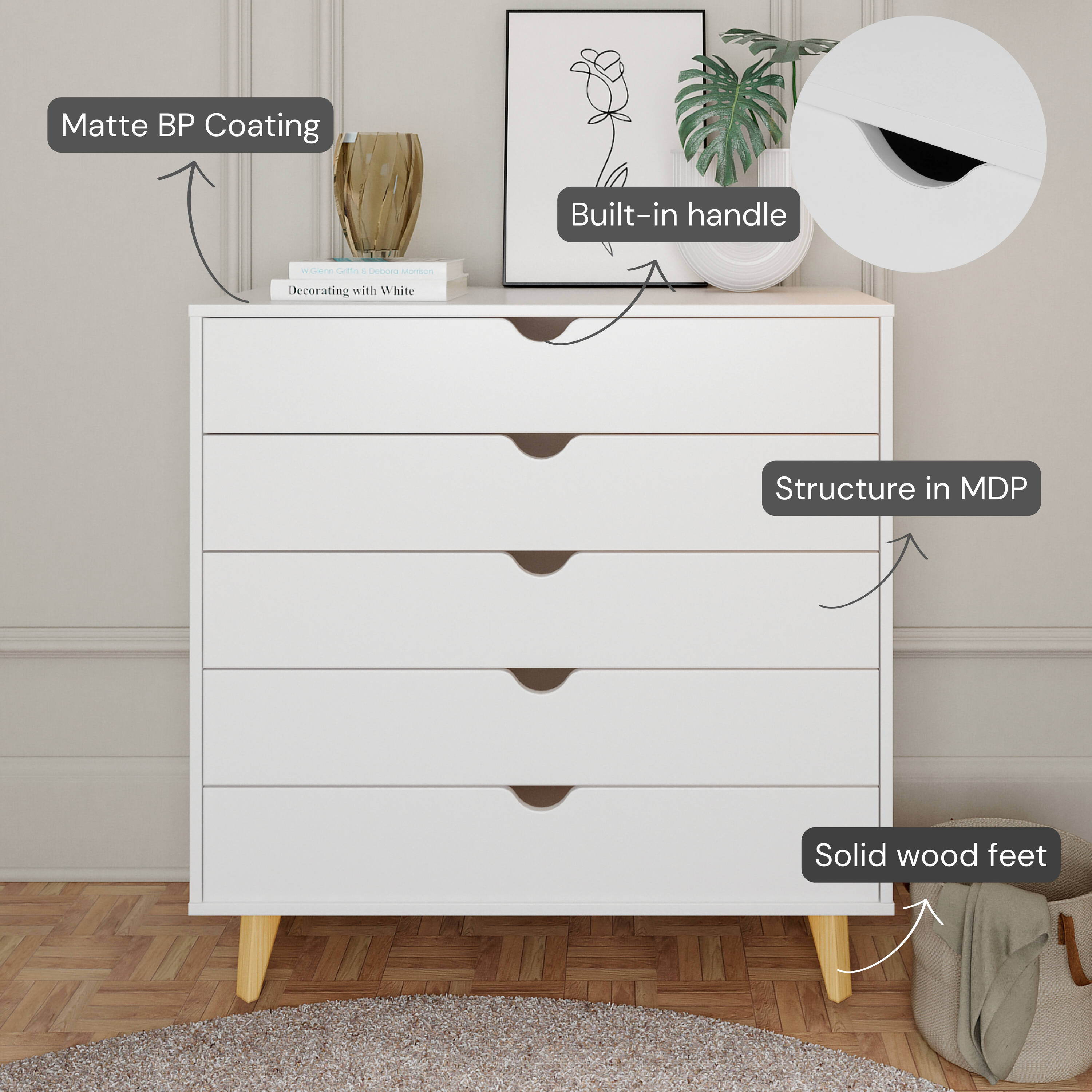 Falkk FKEX-801GLATT dressers - View #7