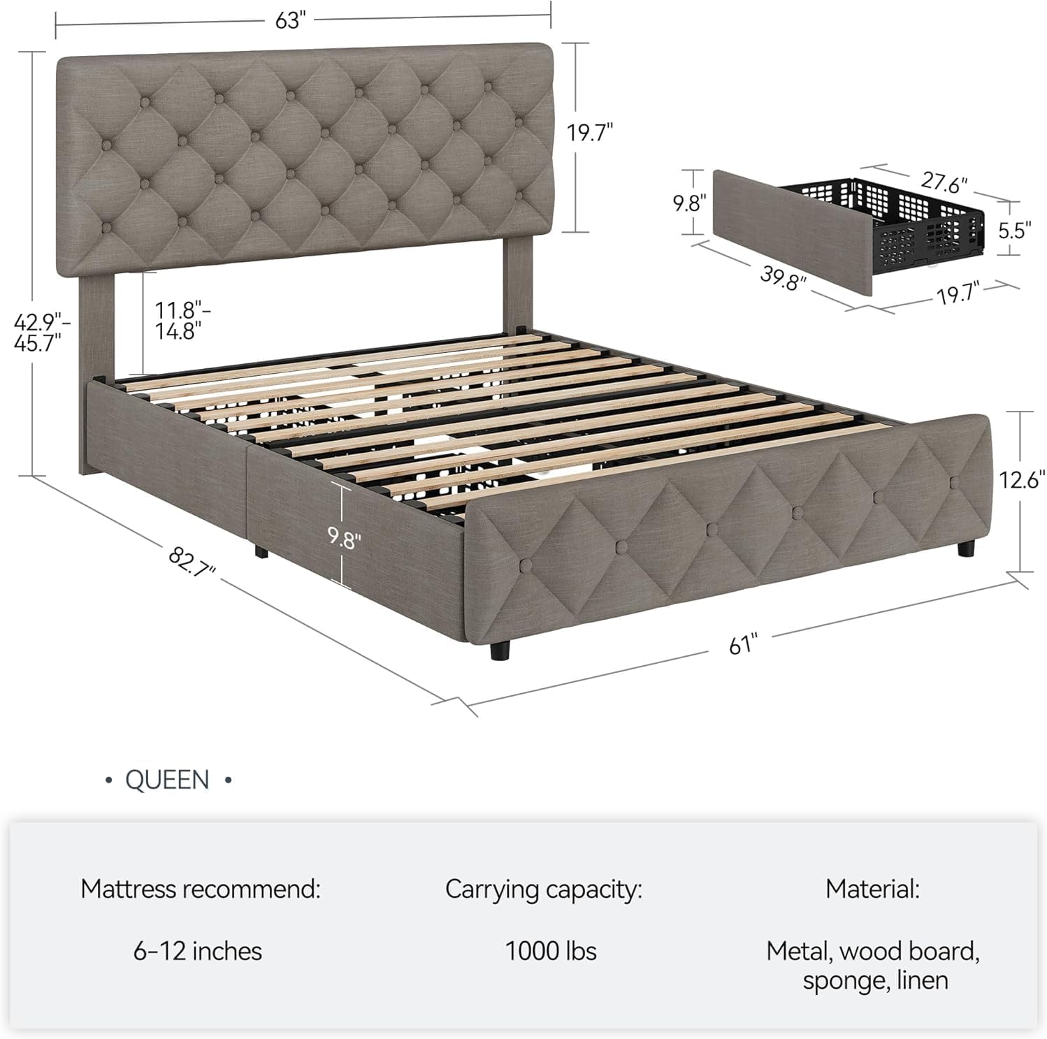 WhizMax LHFLS-PHO-121UI8L4 beds - View #2