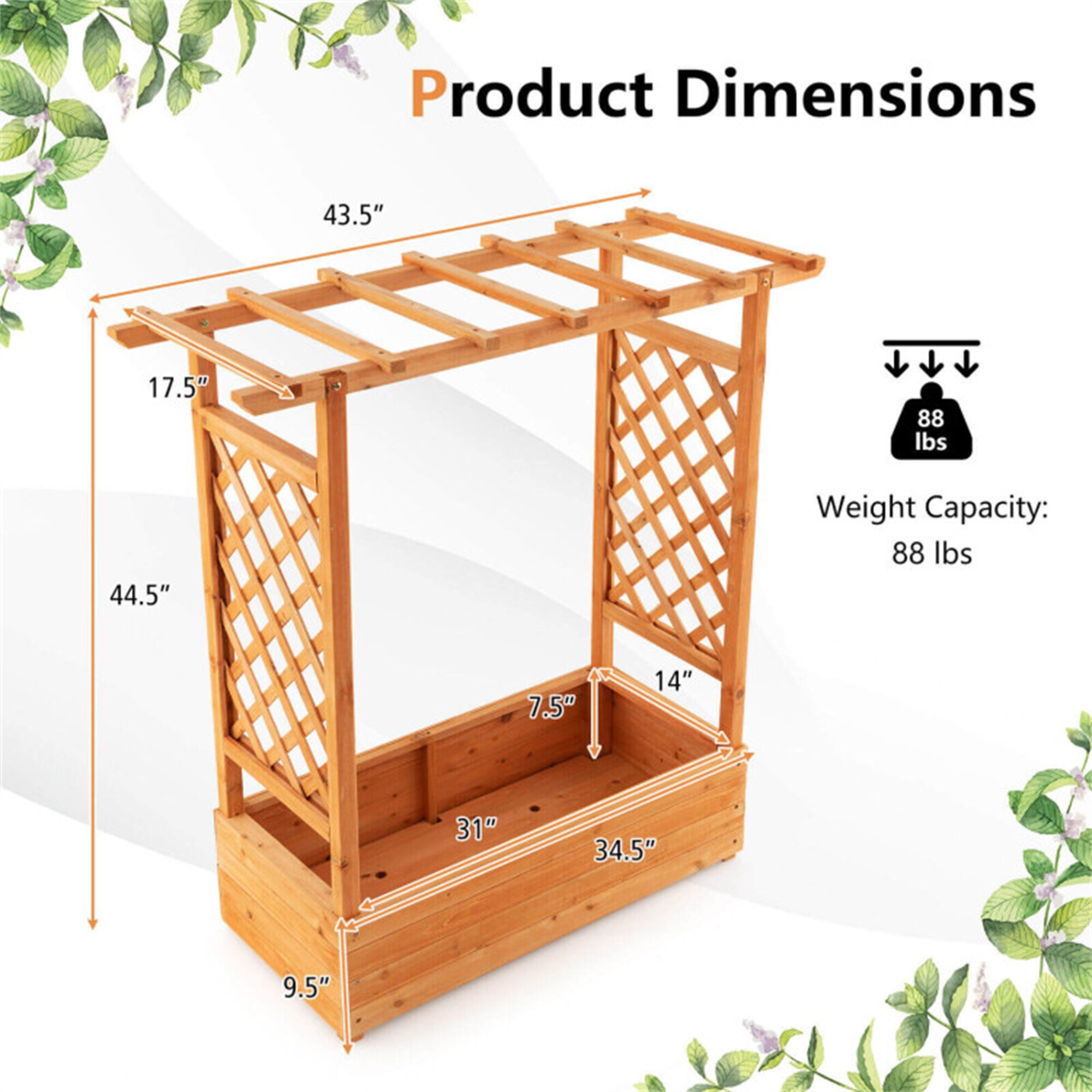 BABOOM BOM-T3926OR-CO Raised-Garden-Beds - View #6