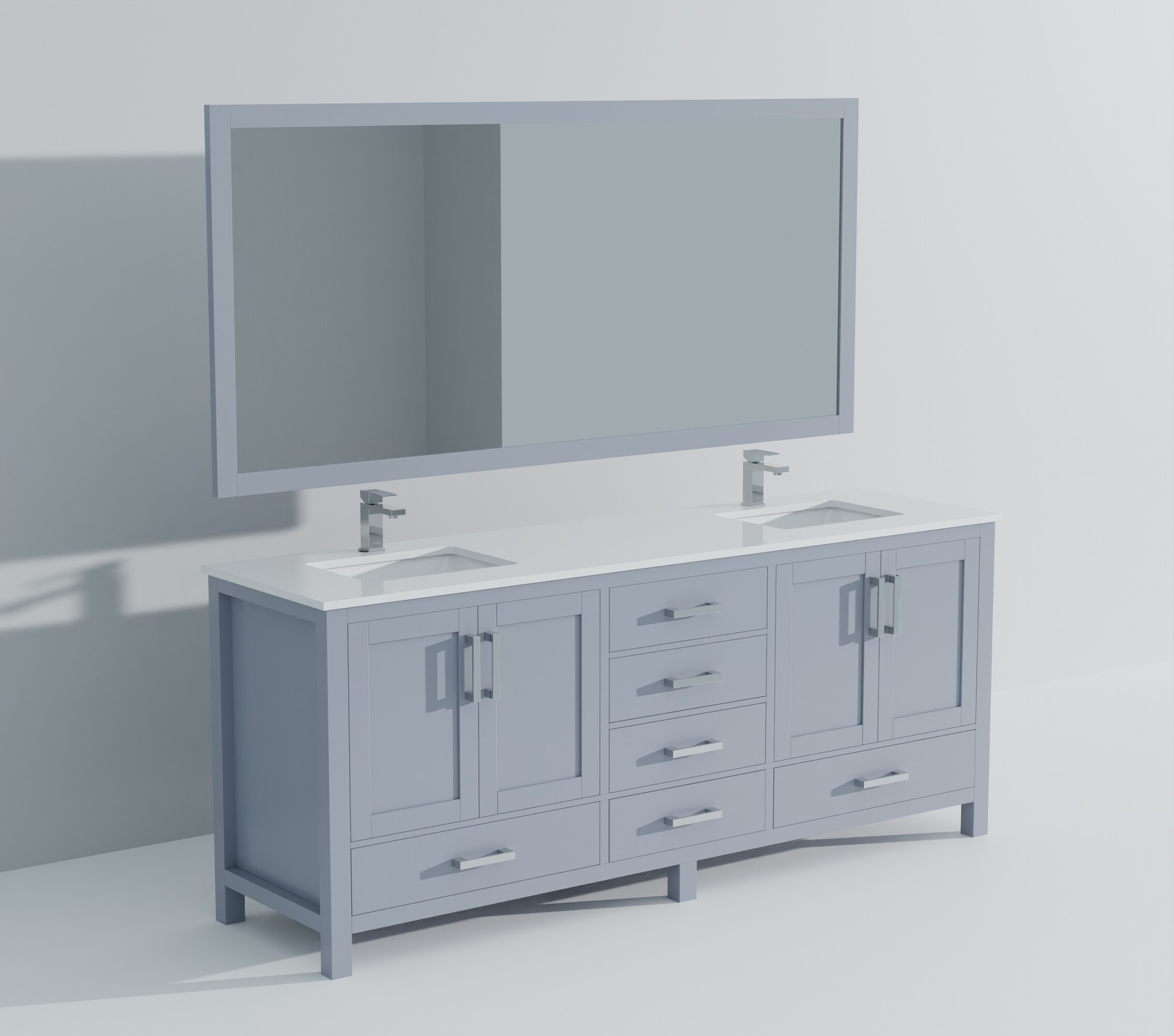 Lexora LVJ84DB311 Bath-Vanity-Combo - View #12