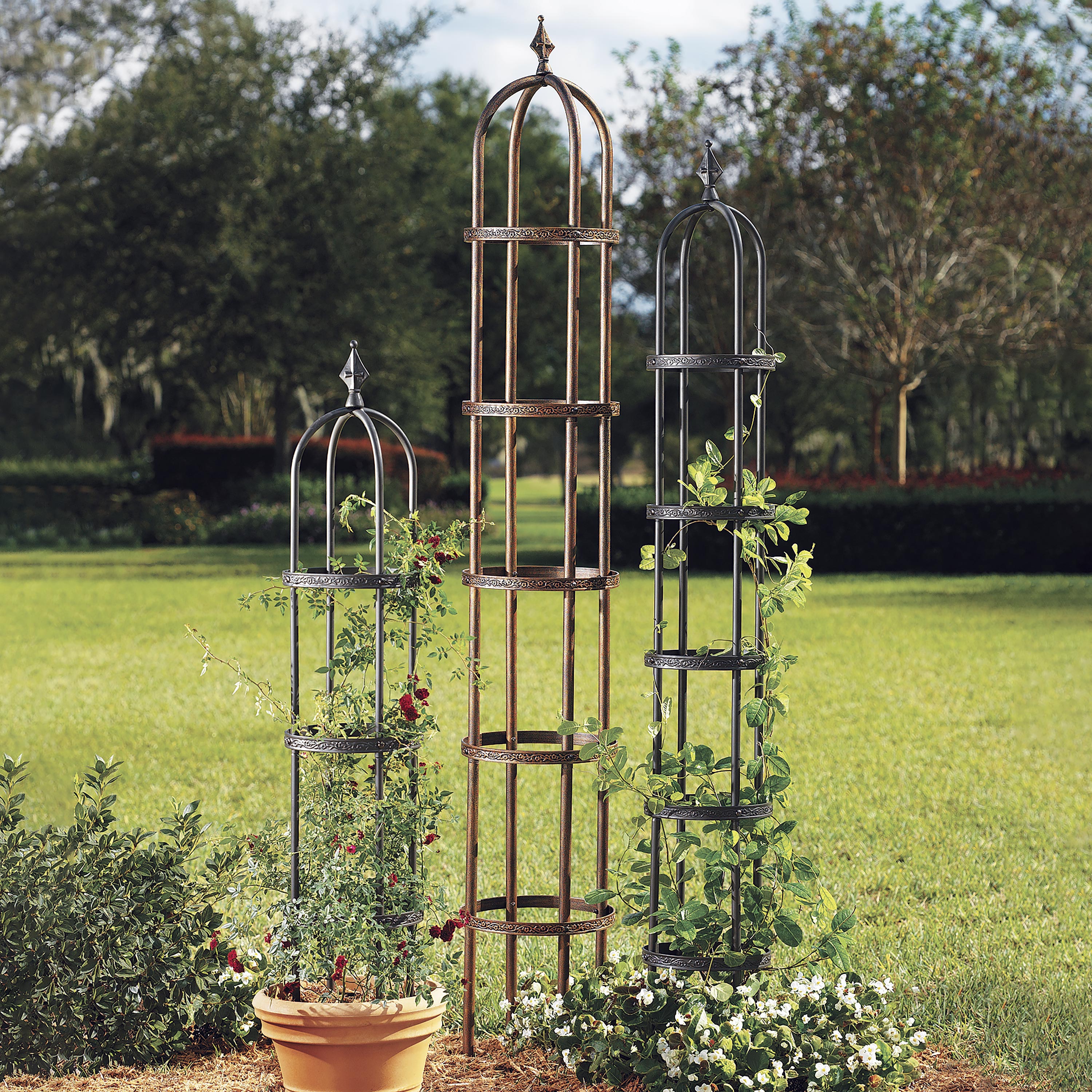 Evergreen 52703 BRZ Garden-Trellis - View #2