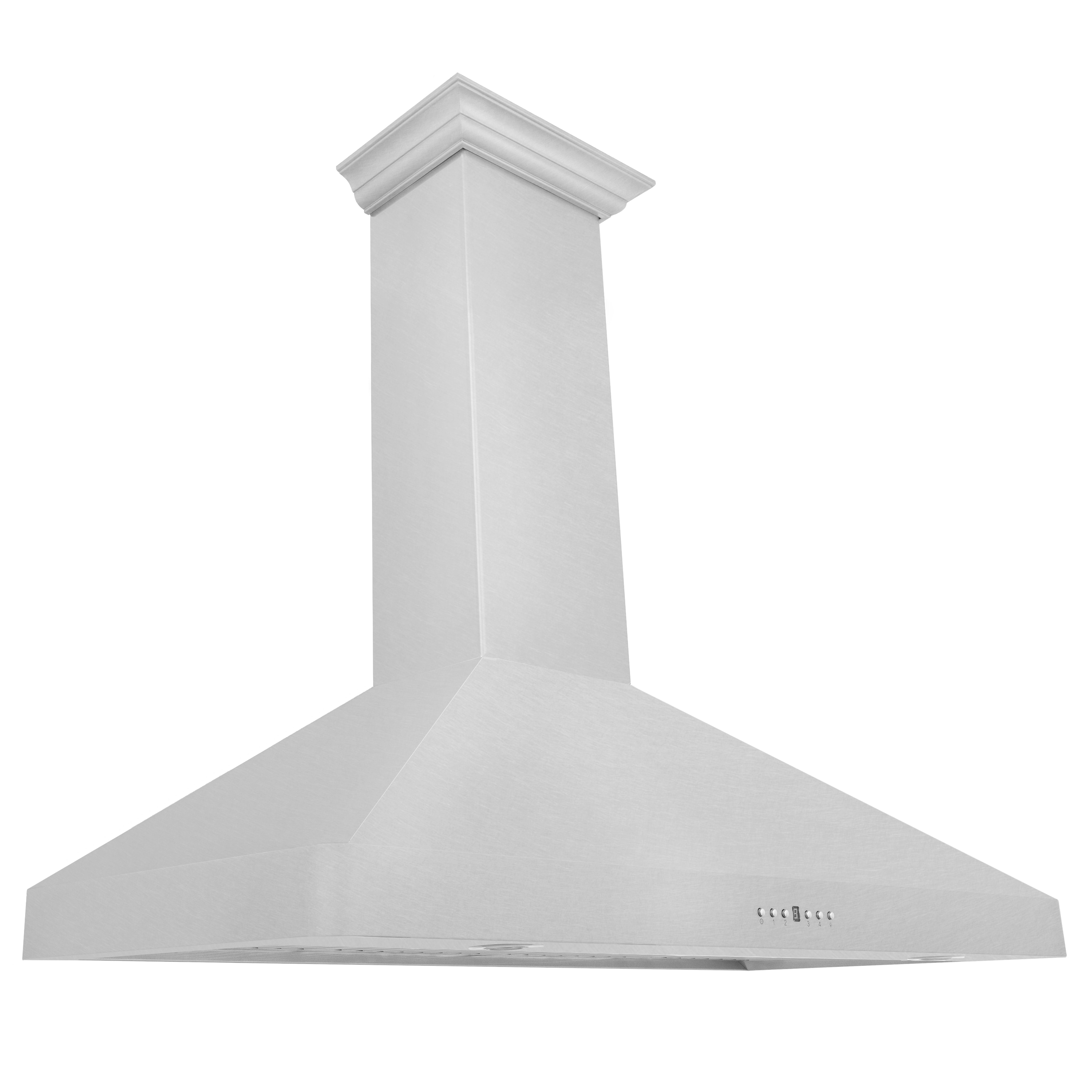 ZLINE KITCHEN & BATH 8KF2S-48 48 inch Ducted 400-CFM Satin Stainless Steel Wall-Mounted Range Hood