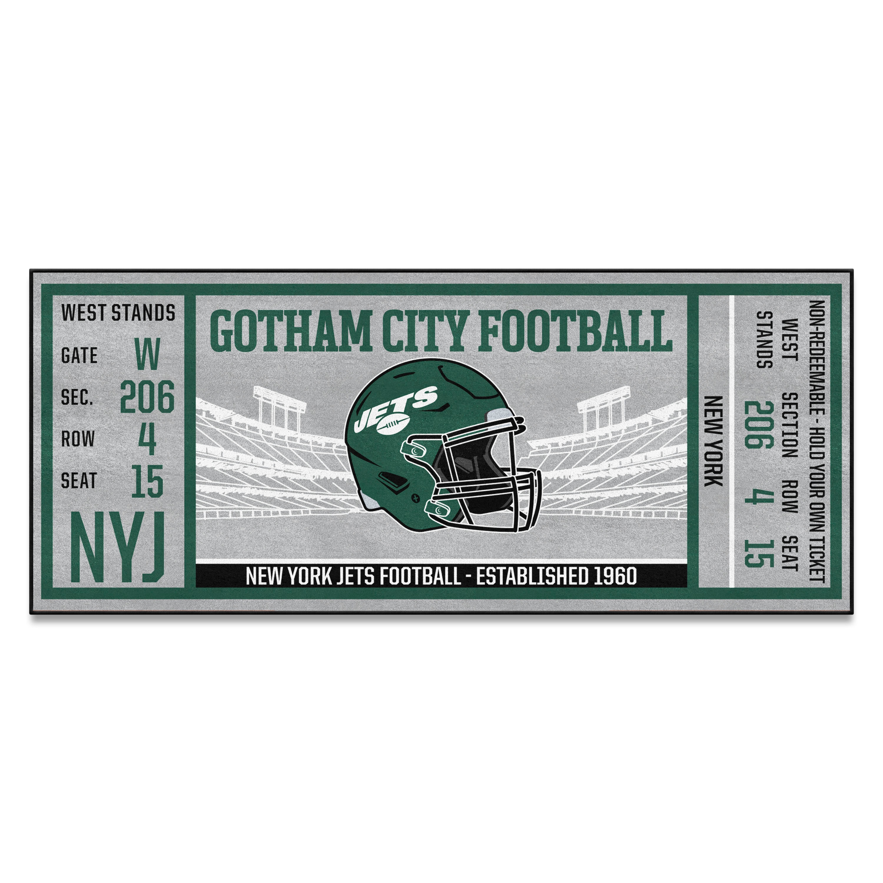 Fan Mats NFL New York Giants Ticket Runner