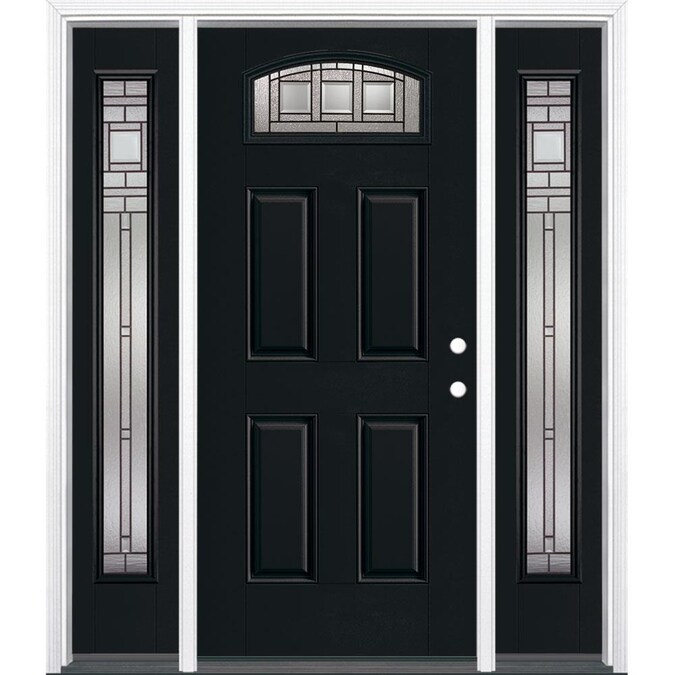 Masonite Craftsman 64 In X 80, Masonite Patio Doors With Sidelites