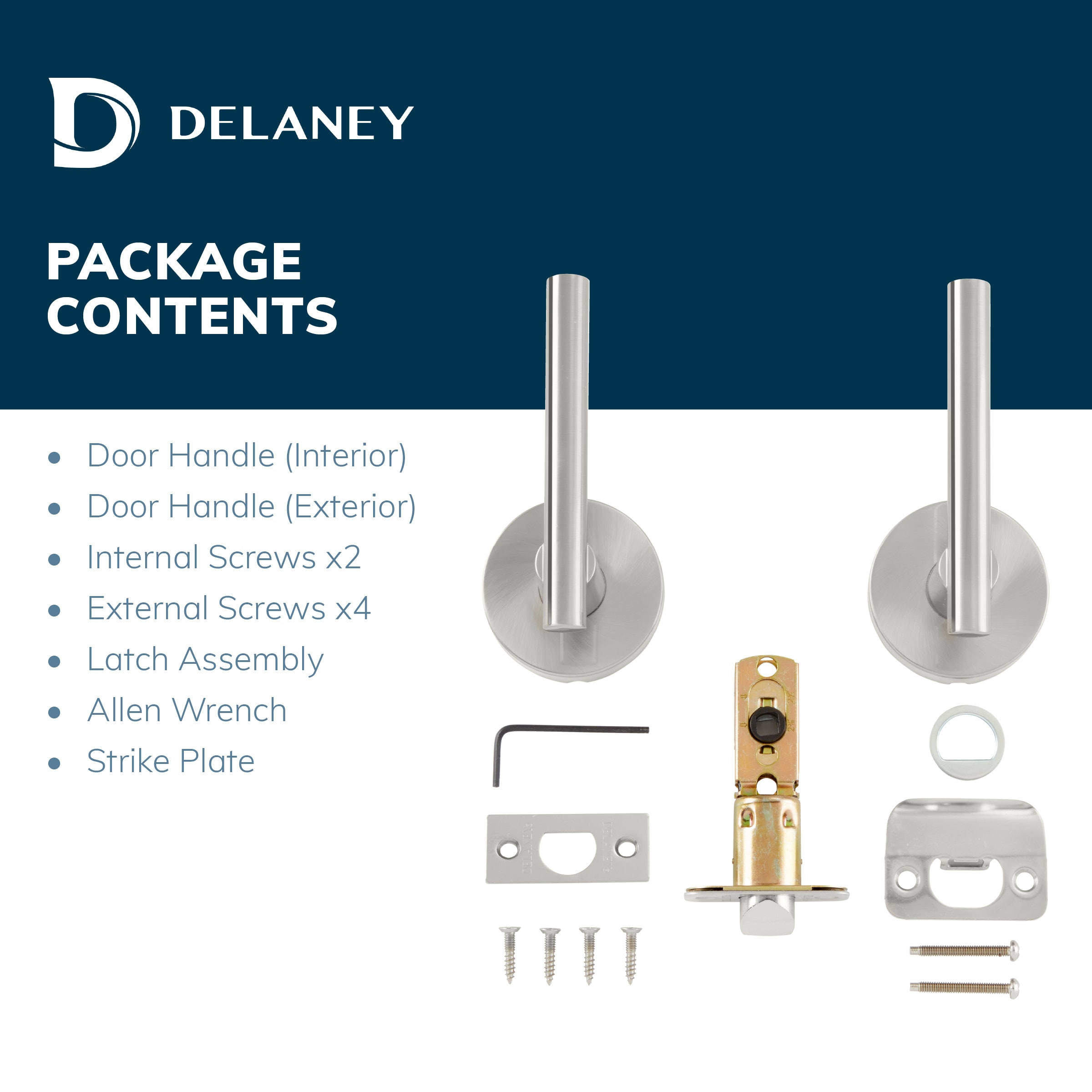 Delaney Hardware 350511 Door-Handles - View #5