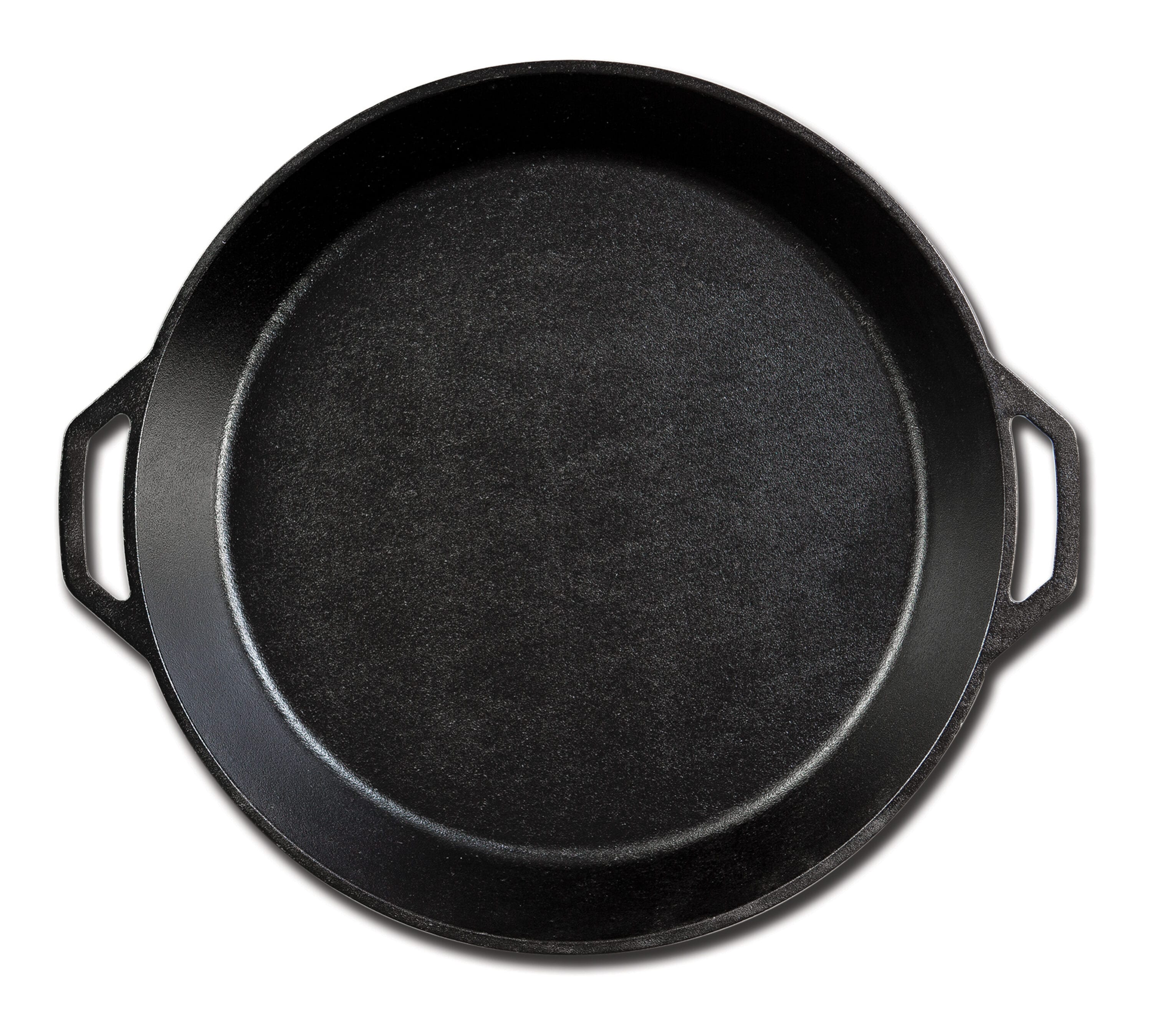 Lodge Cast Iron 17 Inch Cast Iron Dual Handle Pan - Induction Compatible -  Oven Safe - Black in the Cooking Pans & Skillets department at