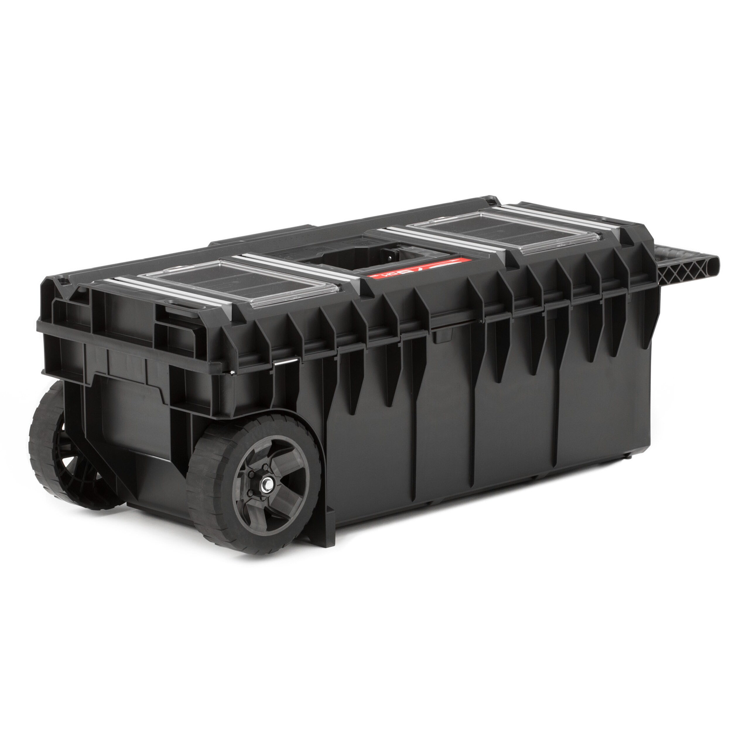 Qbrick System QS ONE/Pro 23.6-in Black Metal Wheels Lockable Tool Box