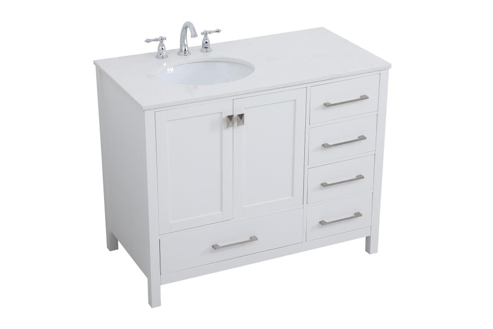 Elegant Decor FI56442WH Bath-Vanity-Combo - View #4