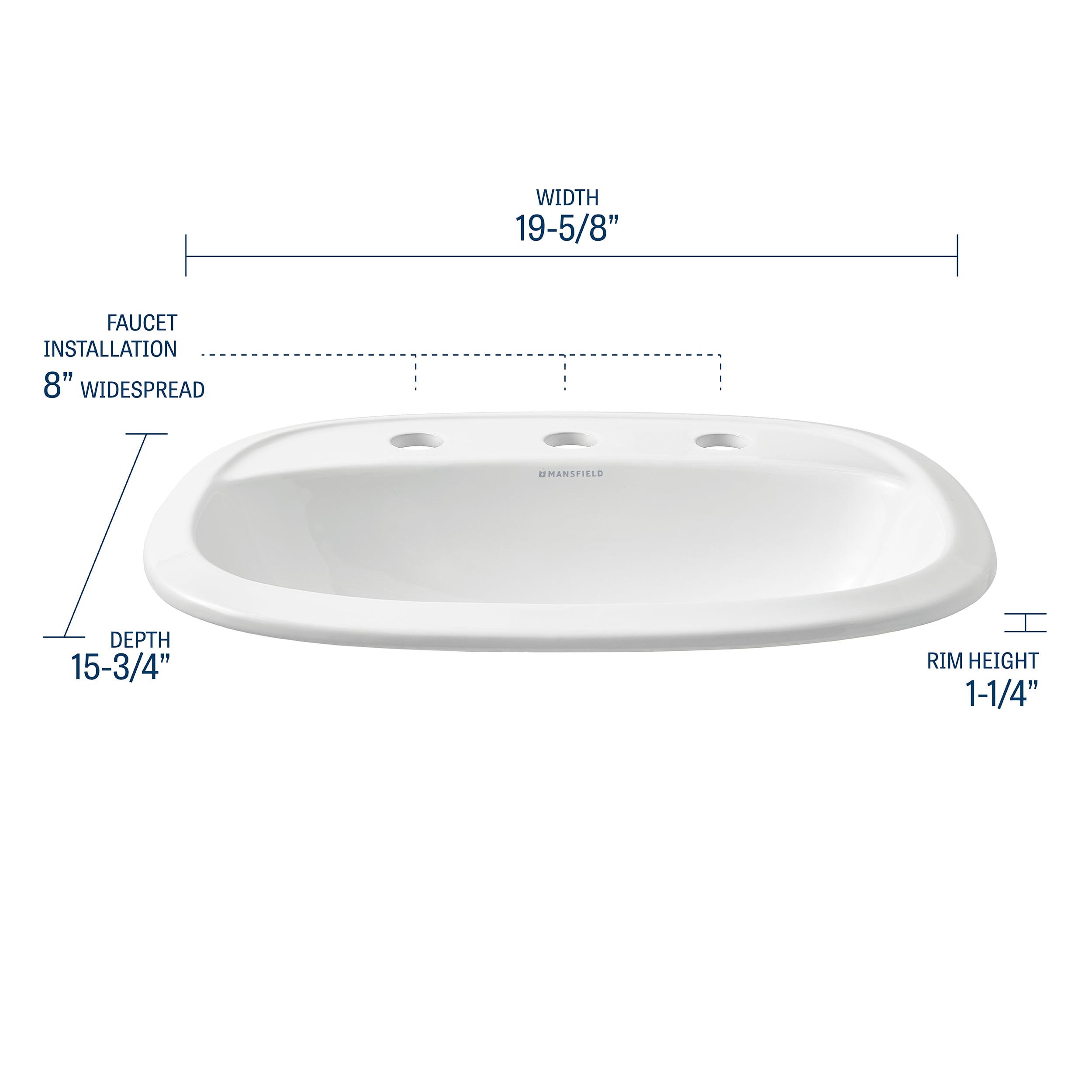 Mansfield 295810000 Bath-Sink - View #10