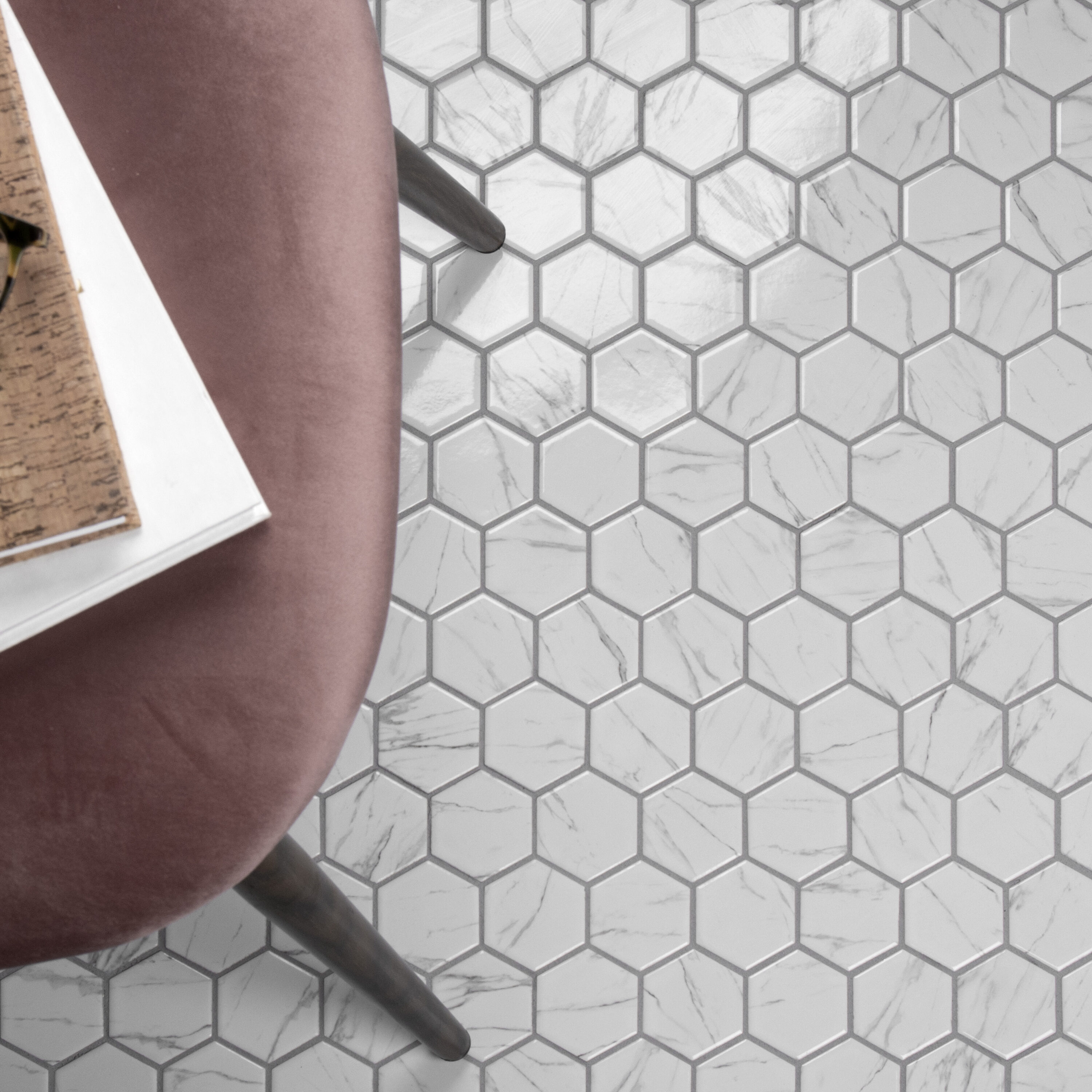 Affinity Tile S1FTC2FLWH Tile-Samples - View #8