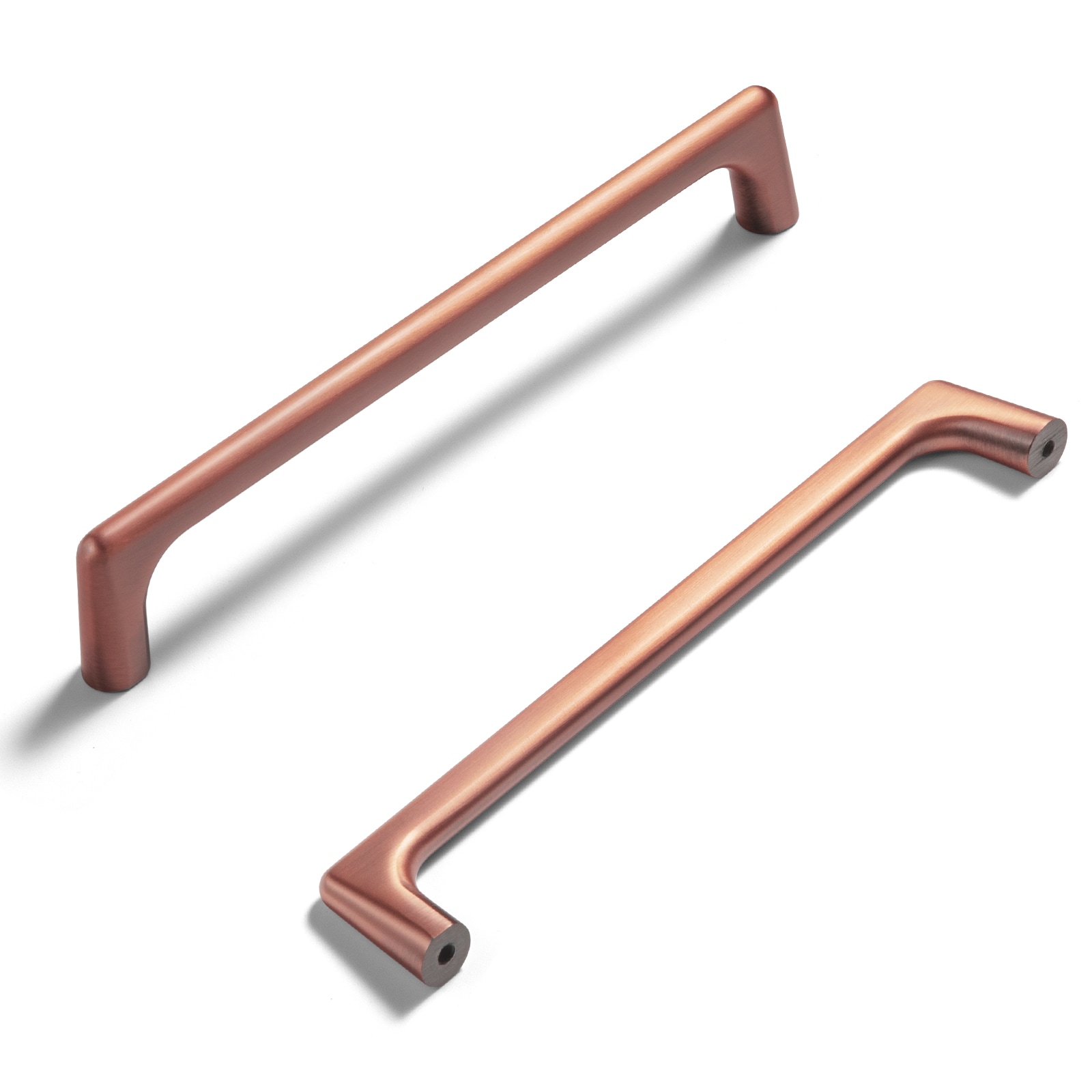 Miaokesen 052HTLS-160 6-5/16-in , 160mm Center to Center Brushed Copper Cylindrical Handle 6 -Pack