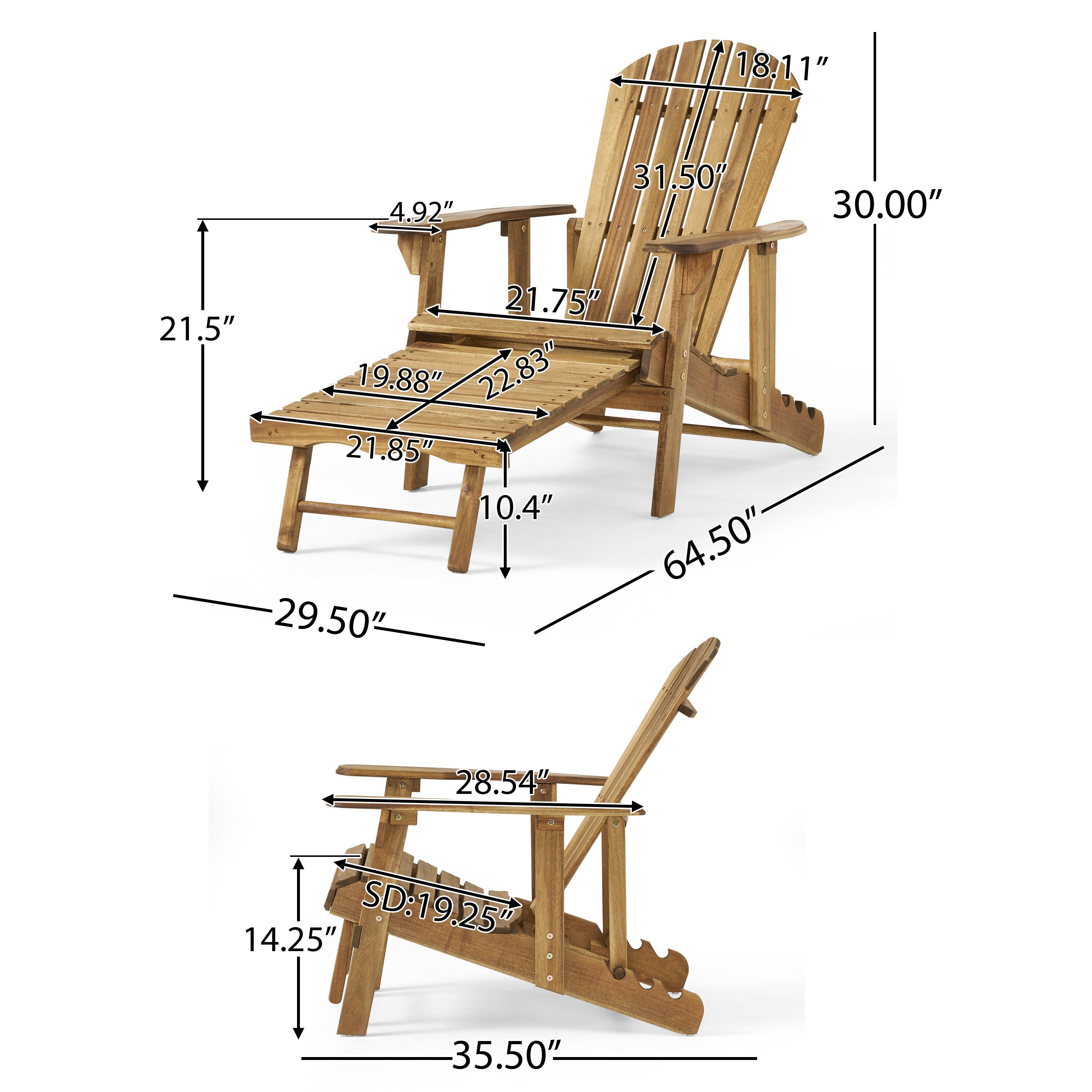 Moda Furnishings MD57345-NTLS Patio-Chairs - View #3