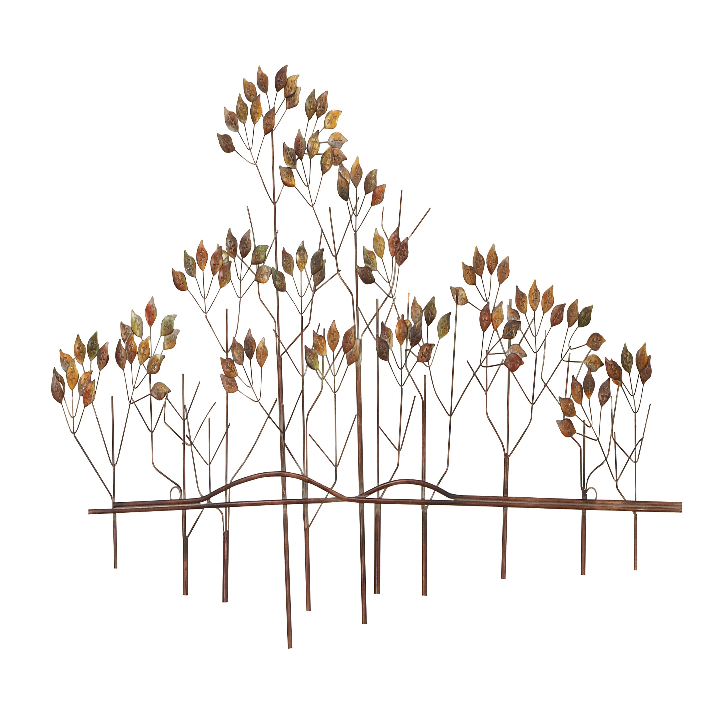 Grayson Lane 97985 39-Inches W x 24-Inches H Metal Trees and nature Nature Wall sculpture