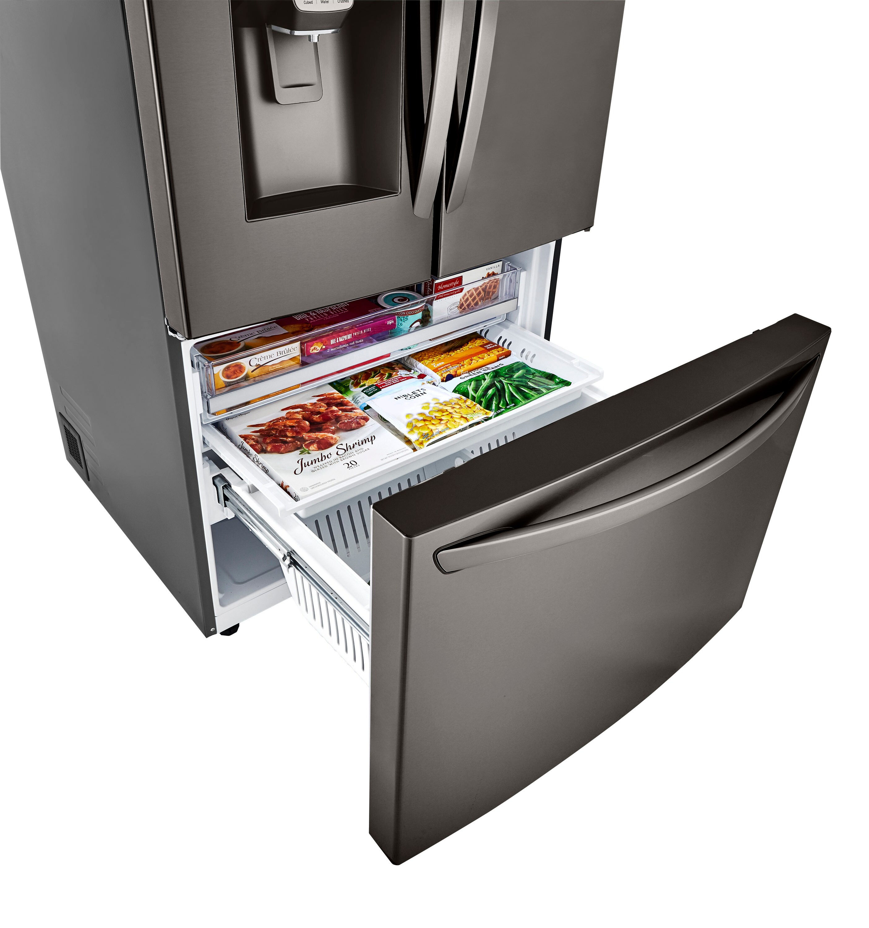 30 cu. ft. French Door Smart Refrigerator, Door-In-Door, Dual Ice Make —  Appliances 4 Less