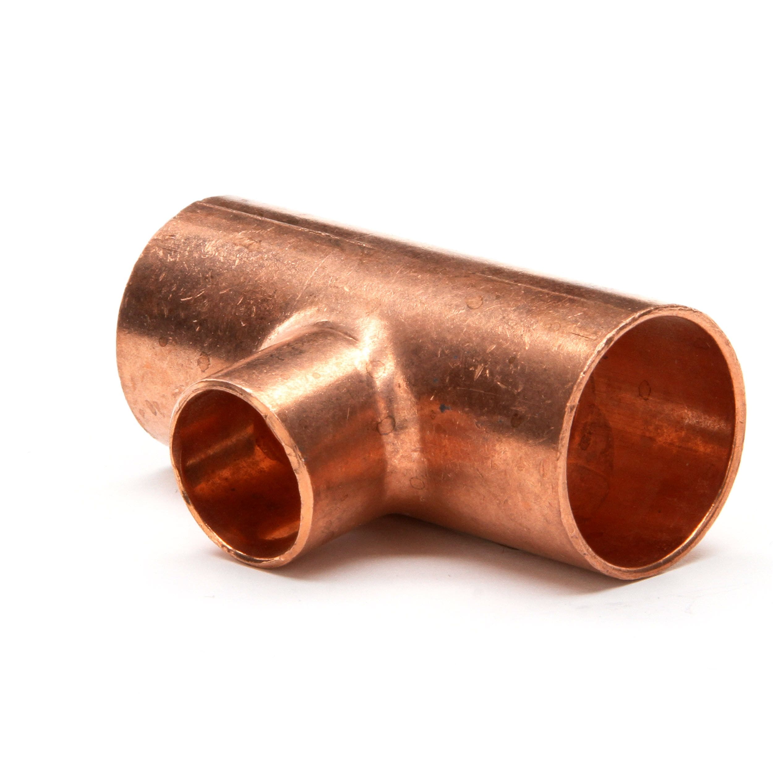 Nibco 1" x 1" x 3/4" TEE  COPPER CBCTGGF 4 Pack