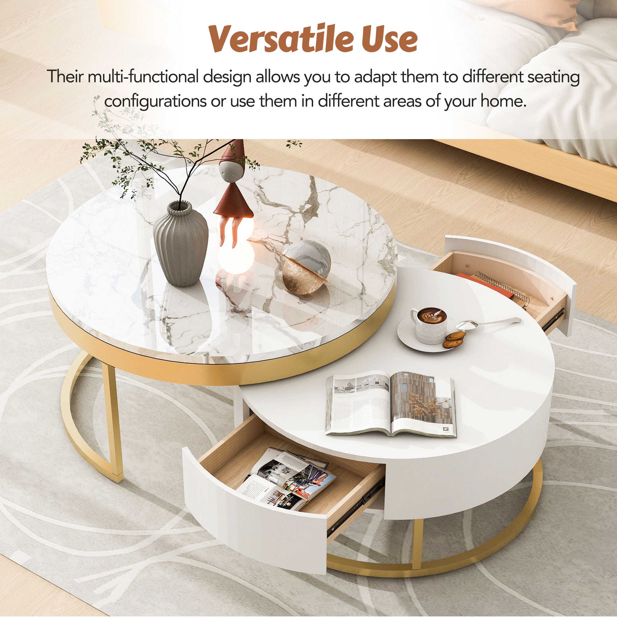 ModernLuxe L3P-WF307201AAK Coffee-Tables - View #10