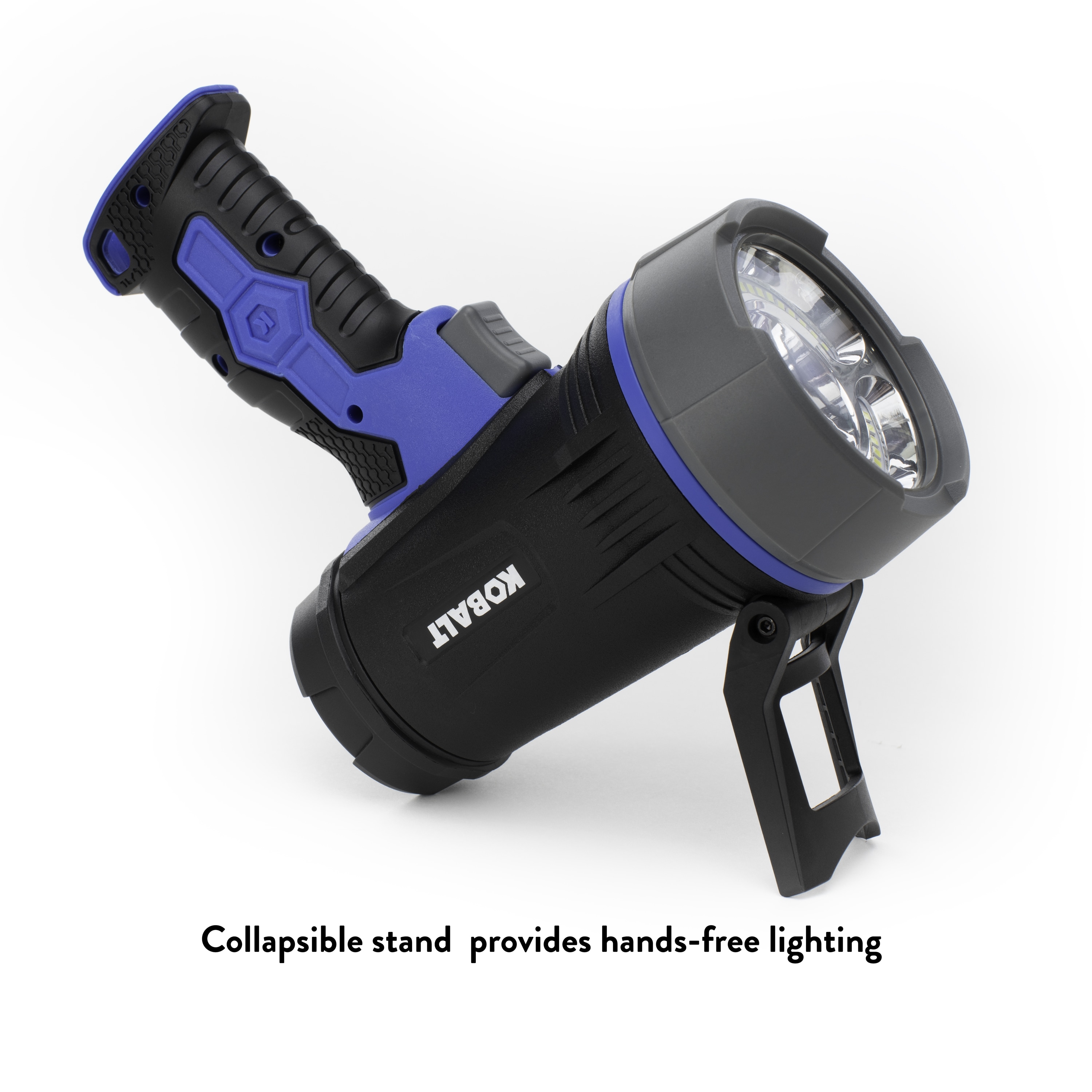 LED Spotlight Flashlight Rechargable Black Decker Lithium Ion Floodlight  Bright