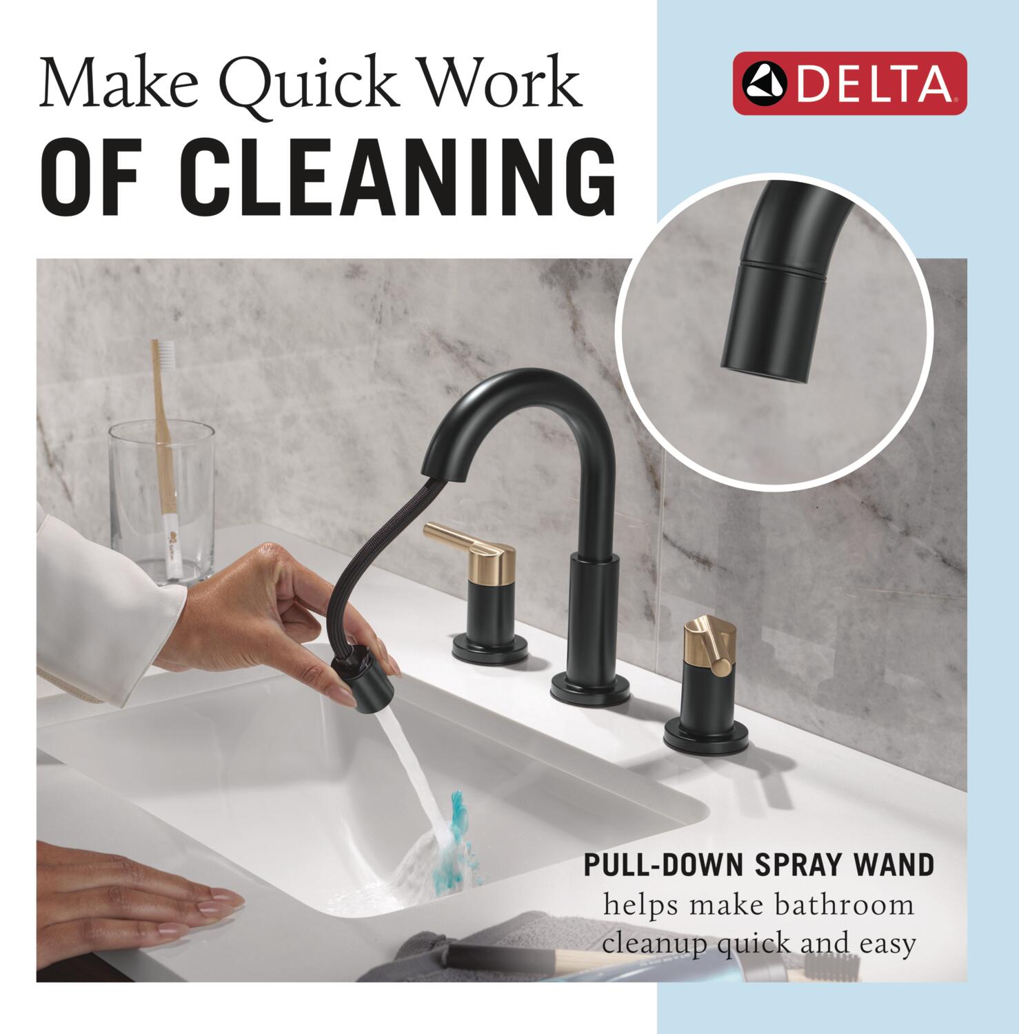 Delta 35749LF-GZPD Lavatory-Faucets - View #2
