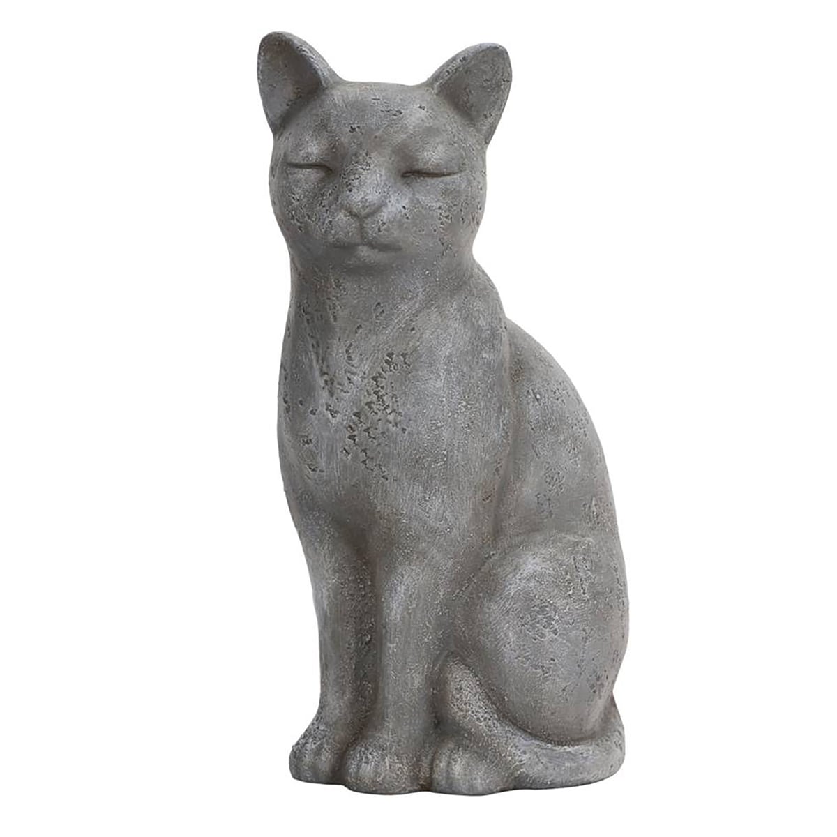 Style Selections 15-in H x 6.87-in W Gray Garden Statue in the