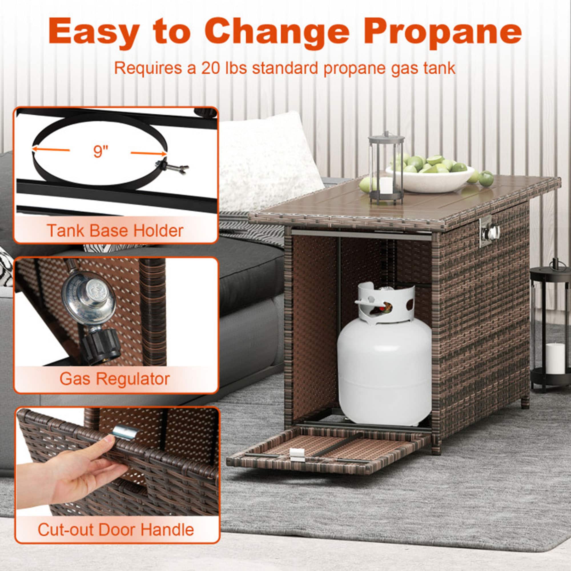 Clihome CL-NP12222CF Outdoor-Gas-Firepits - View #7