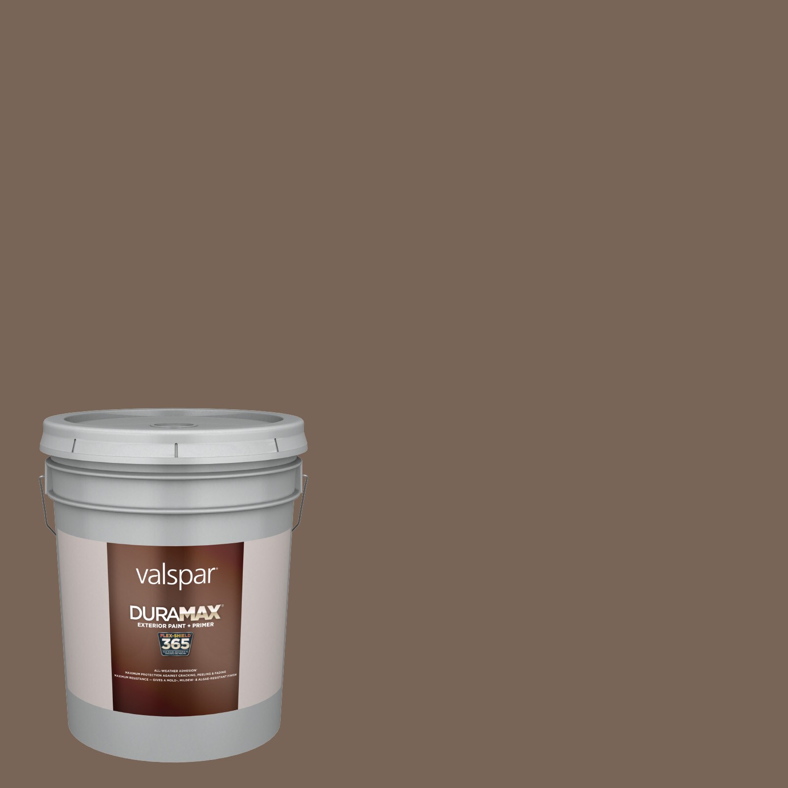 Valspar Duramax Semi-gloss Humboldt Earth 3003-9a Latex Exterior Paint ...