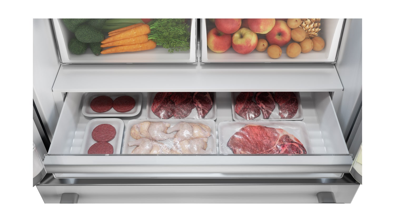 Sharp SJG2351FS French-Door-Refrigerators - View #16