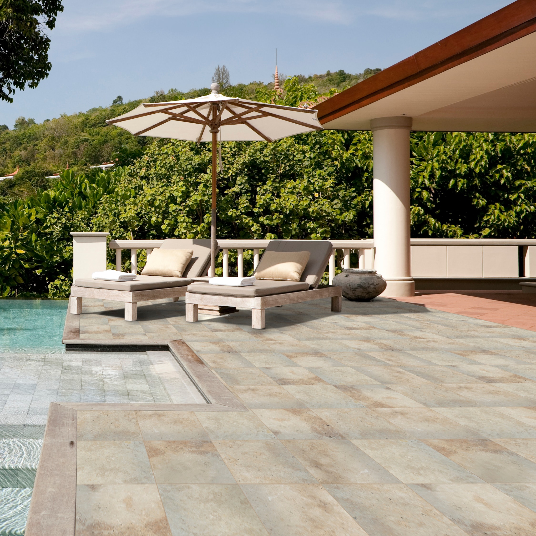 WonderLand LPAVTBEI2424T-L Patio-Stone-Pavers - View #2